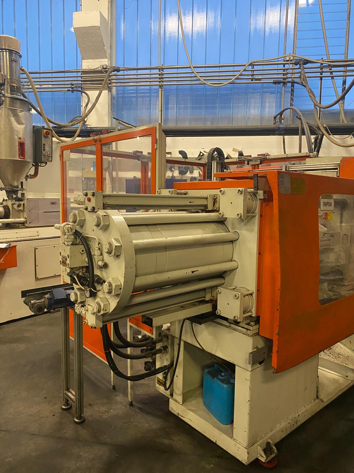 PRESSA INIEZIONE PLASTICA MIR FASTLANE JET 130 T in vendita - foto 3