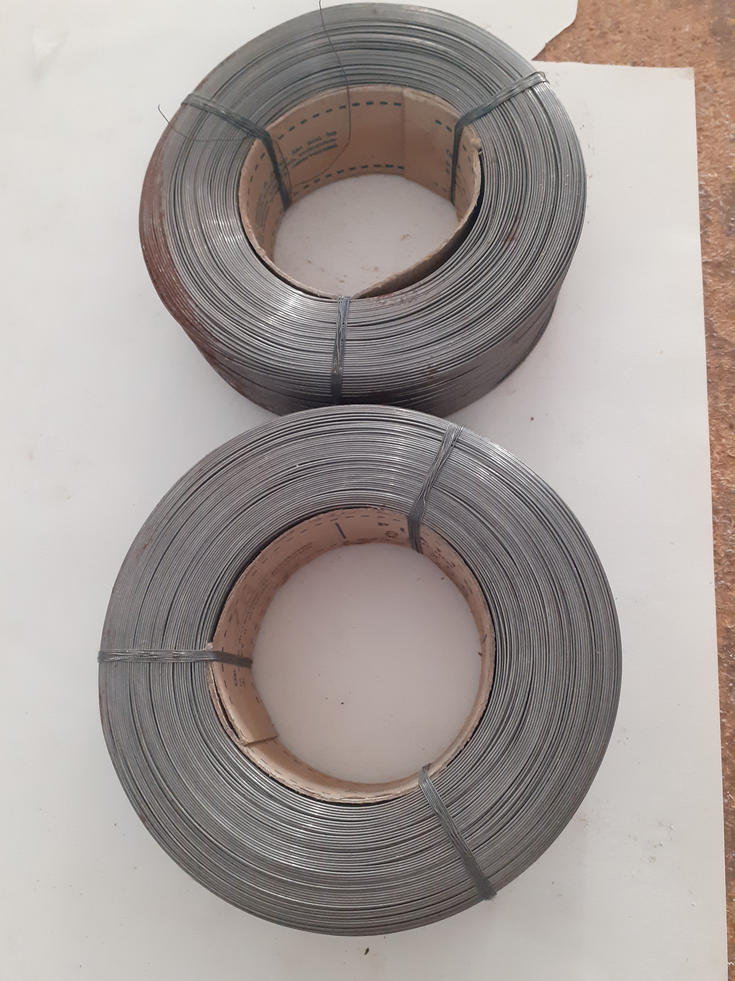 Bobine filo di ferro zincato  in vendita - foto 2