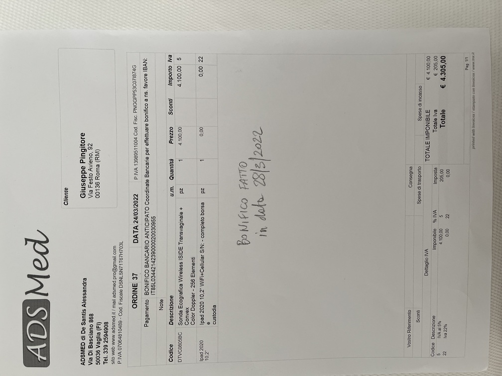 sonda ecografica wireless ISIDE transvaginale e convex in vendita - foto 2