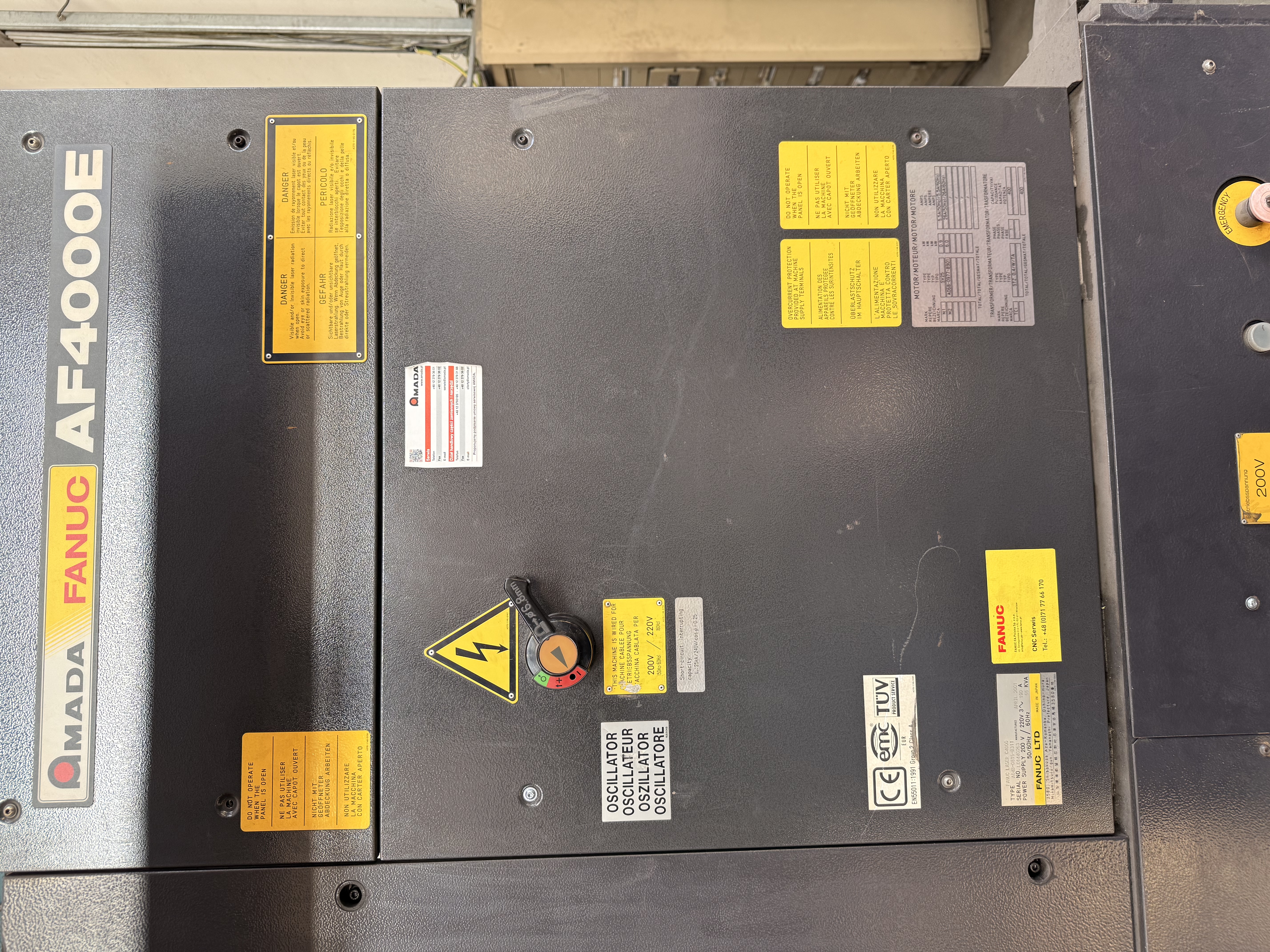 TAGLIO LASER Marca AMADA FO-3015 4KW in vendita - foto 4