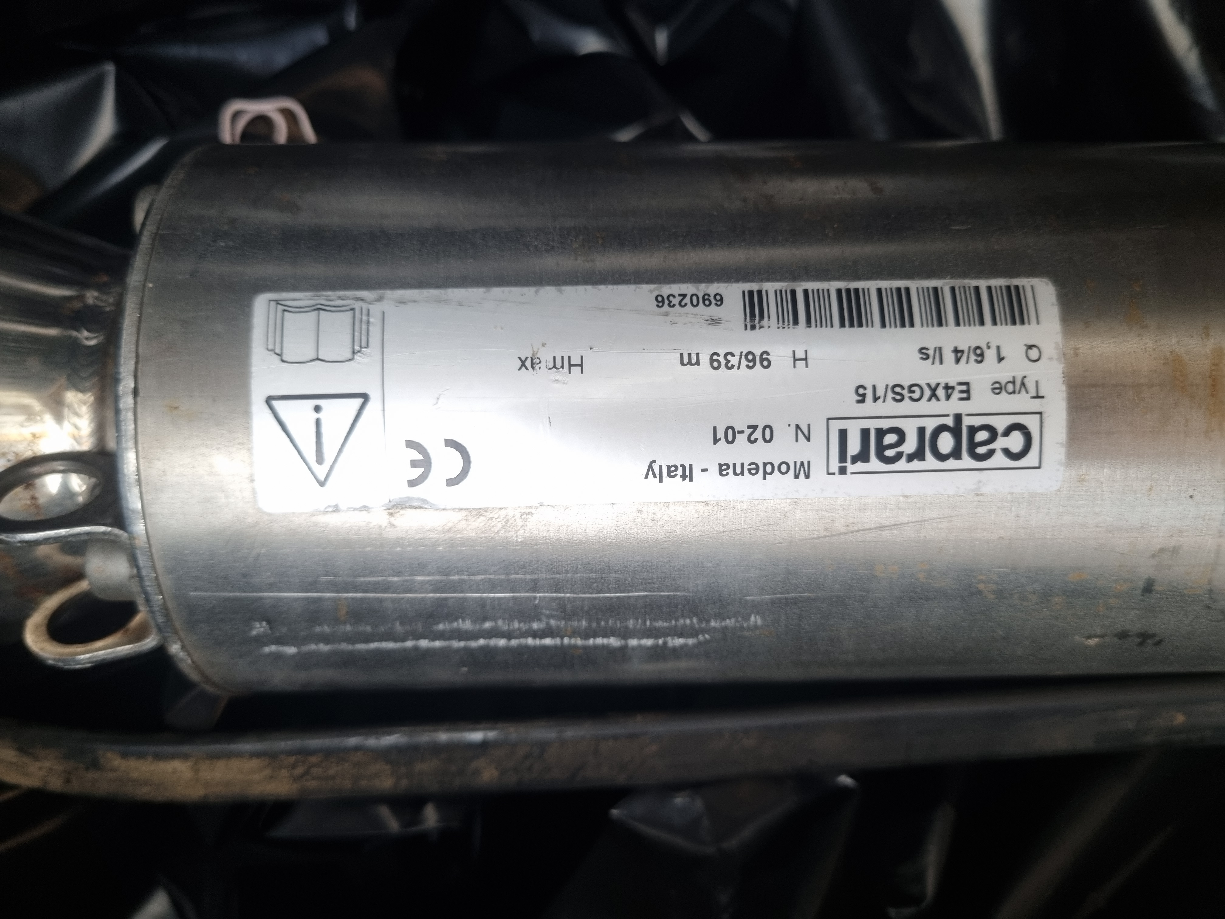 pompa sommersa caprari 4hp trifase in vendita - foto 1