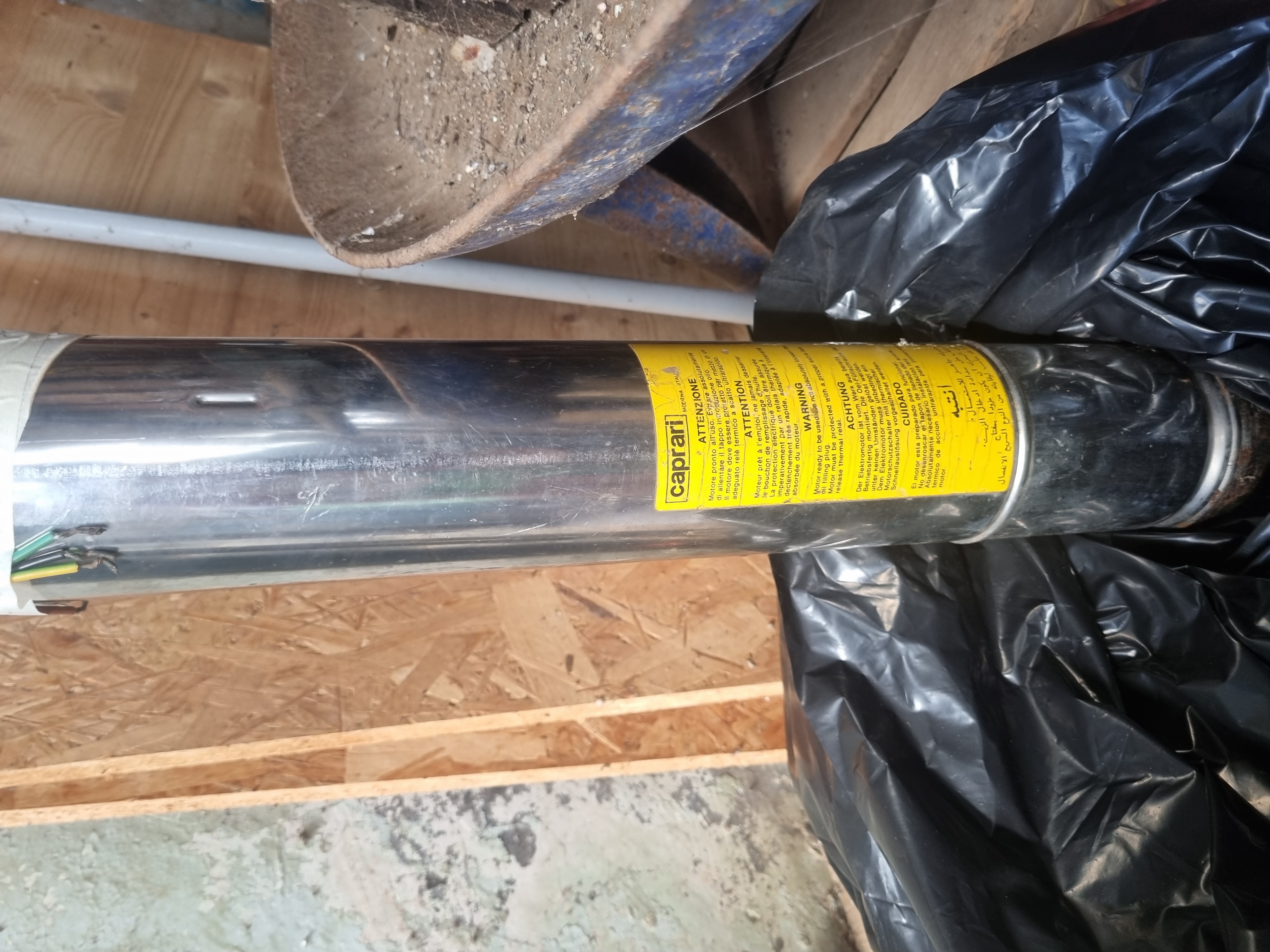 pompa sommersa caprari 4hp trifase in vendita - foto 3