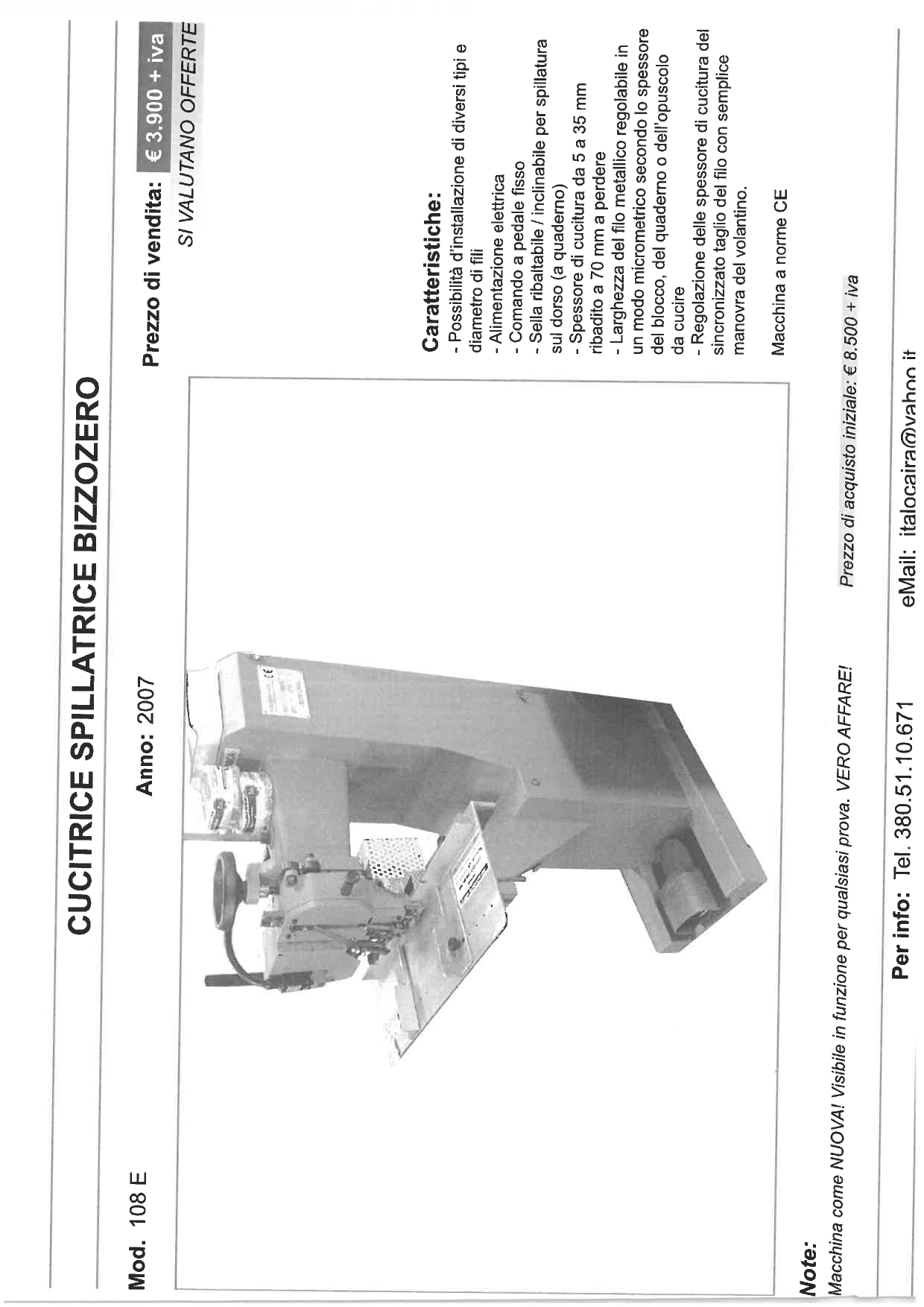 Macchinari  e attrezzature per TIPOGRAFIE in vendita - foto 1