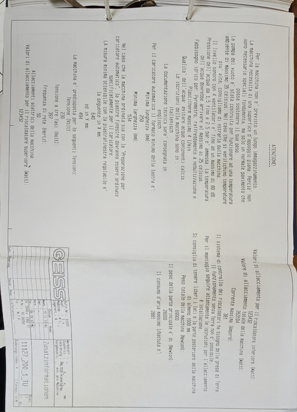 GEISS DU2040T7 - Termoformatrice da lastra twin-sheet in vendita - foto 3