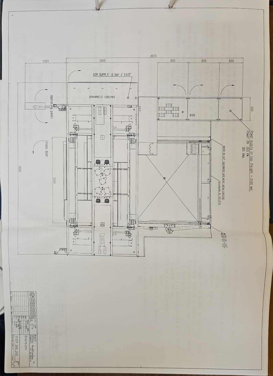 GEISS DU2040T7 - Termoformatrice da lastra twin-sheet in vendita - foto 2