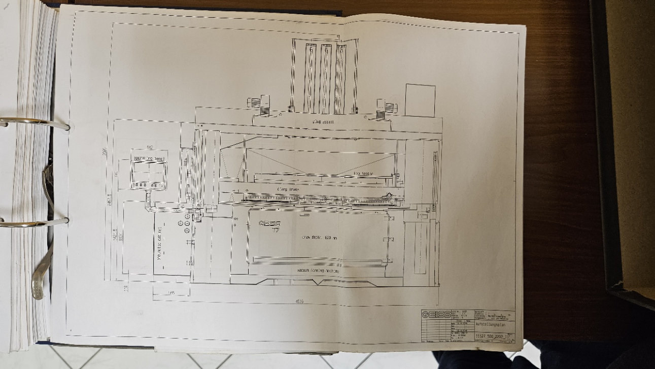 GEISS DU2040T7 - Termoformatrice da lastra twin-sheet in vendita - foto 7