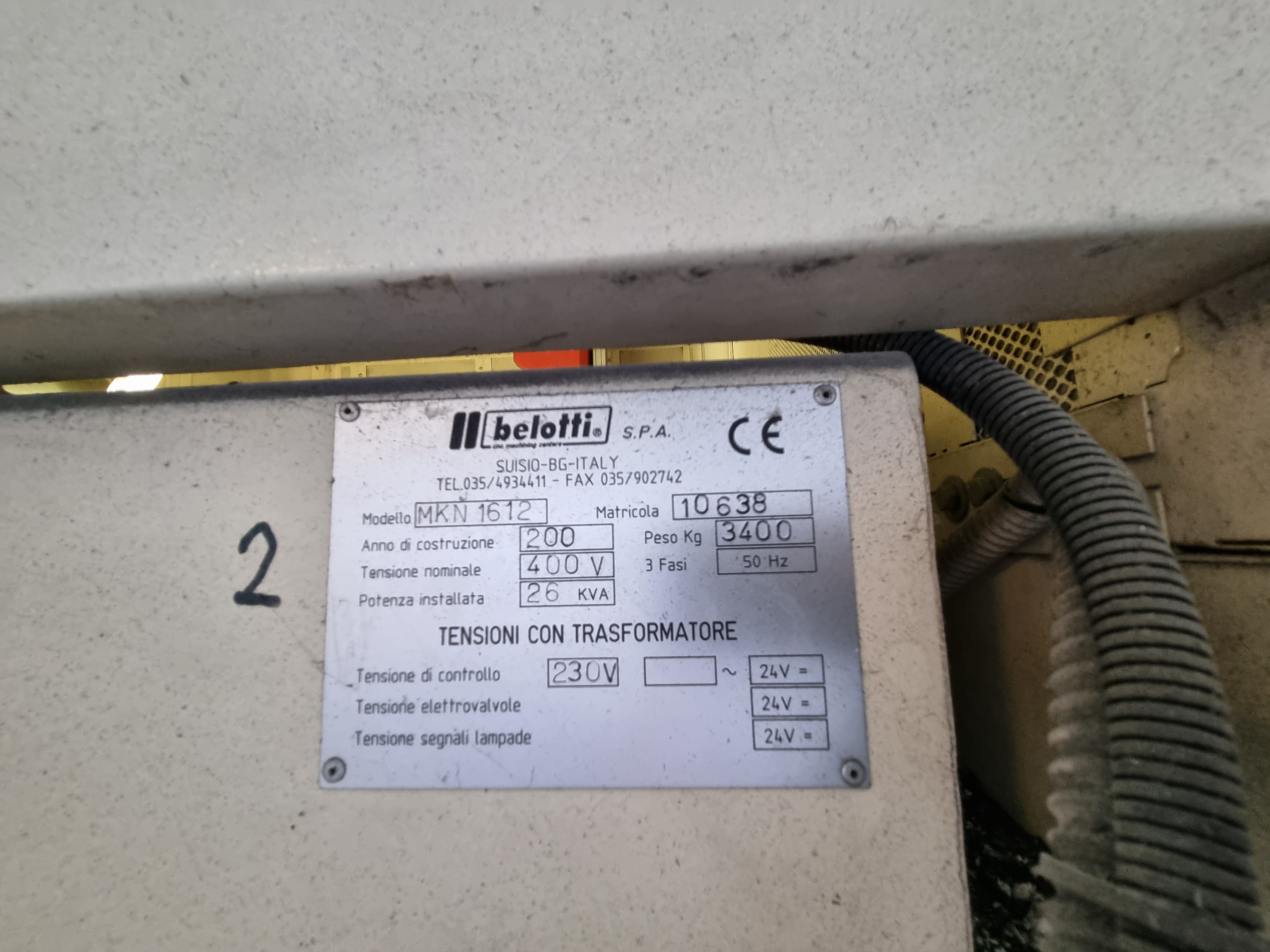 Cnc 5 assi Belotti MKN 1612 TF in vendita - foto 7
