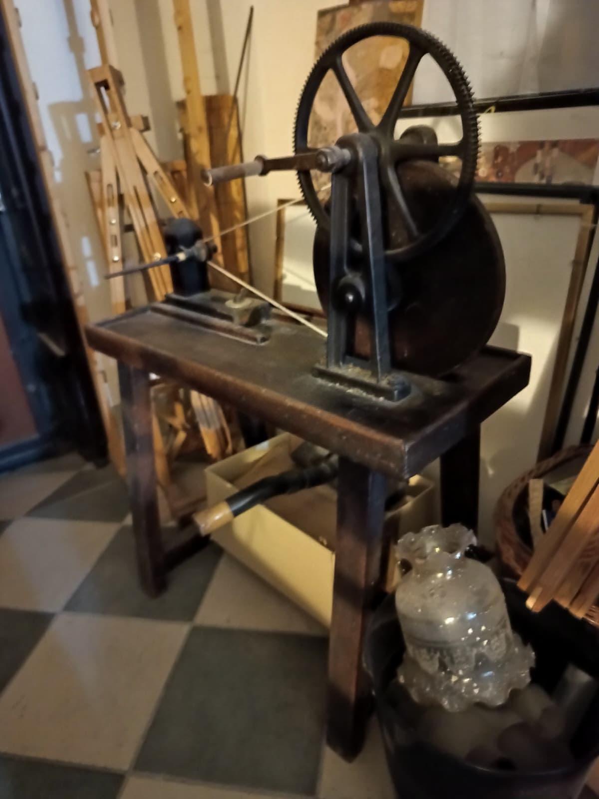 TELAIO JACQUARD COPIA  DI TELAIO DEI PRIMI 900 in vendita - foto 6