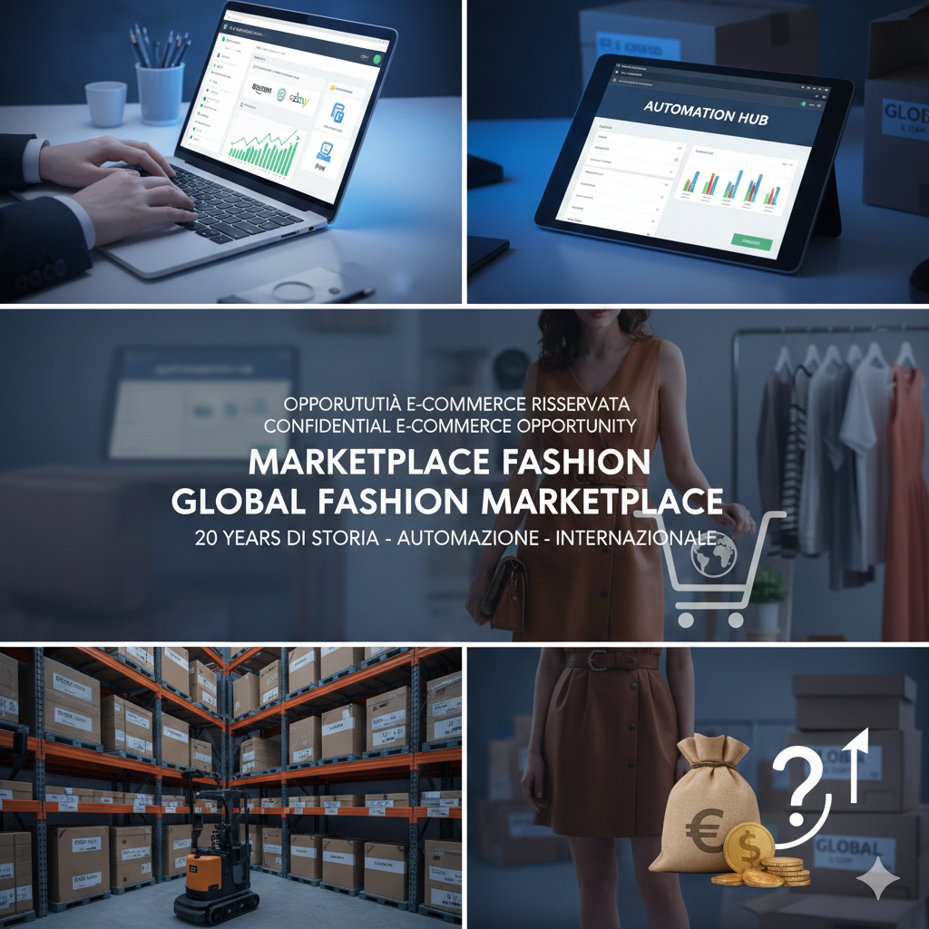 OPPORTUNITÀ E-COMMERCE RETAIL FASHION INTERNAZIONALE in vendita - foto 1
