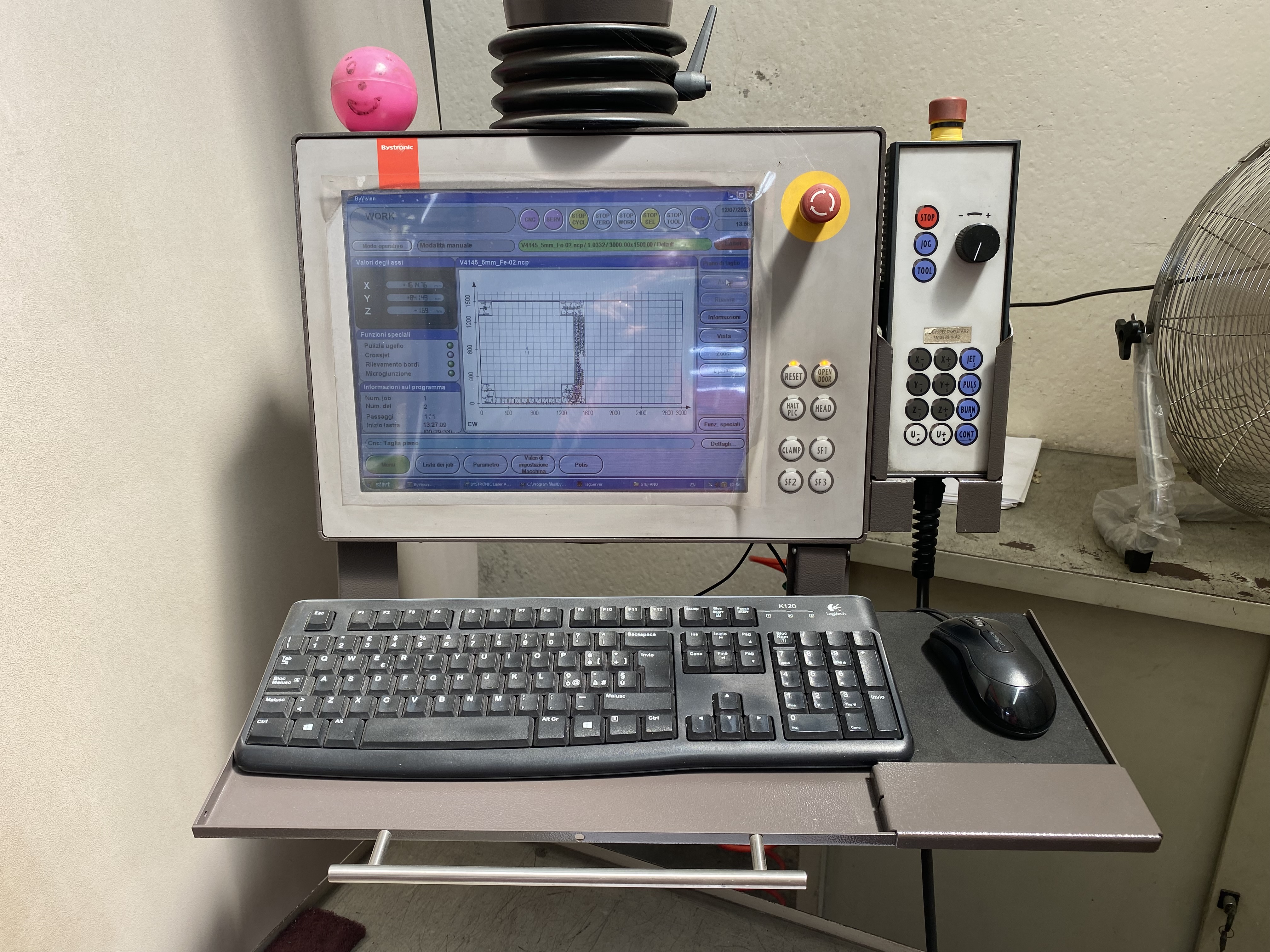 TAGLIO LASER 2D BYSTRONIC mod. BySprint Pro 3015 in vendita - foto 3