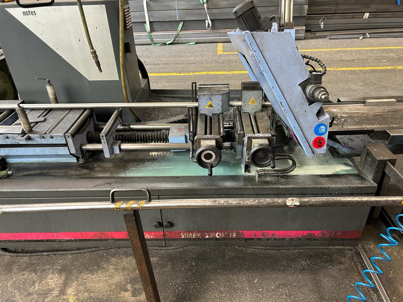 SEGATRICE AUTOMATICA MEP SHARK 330 CN FE in vendita - foto 3