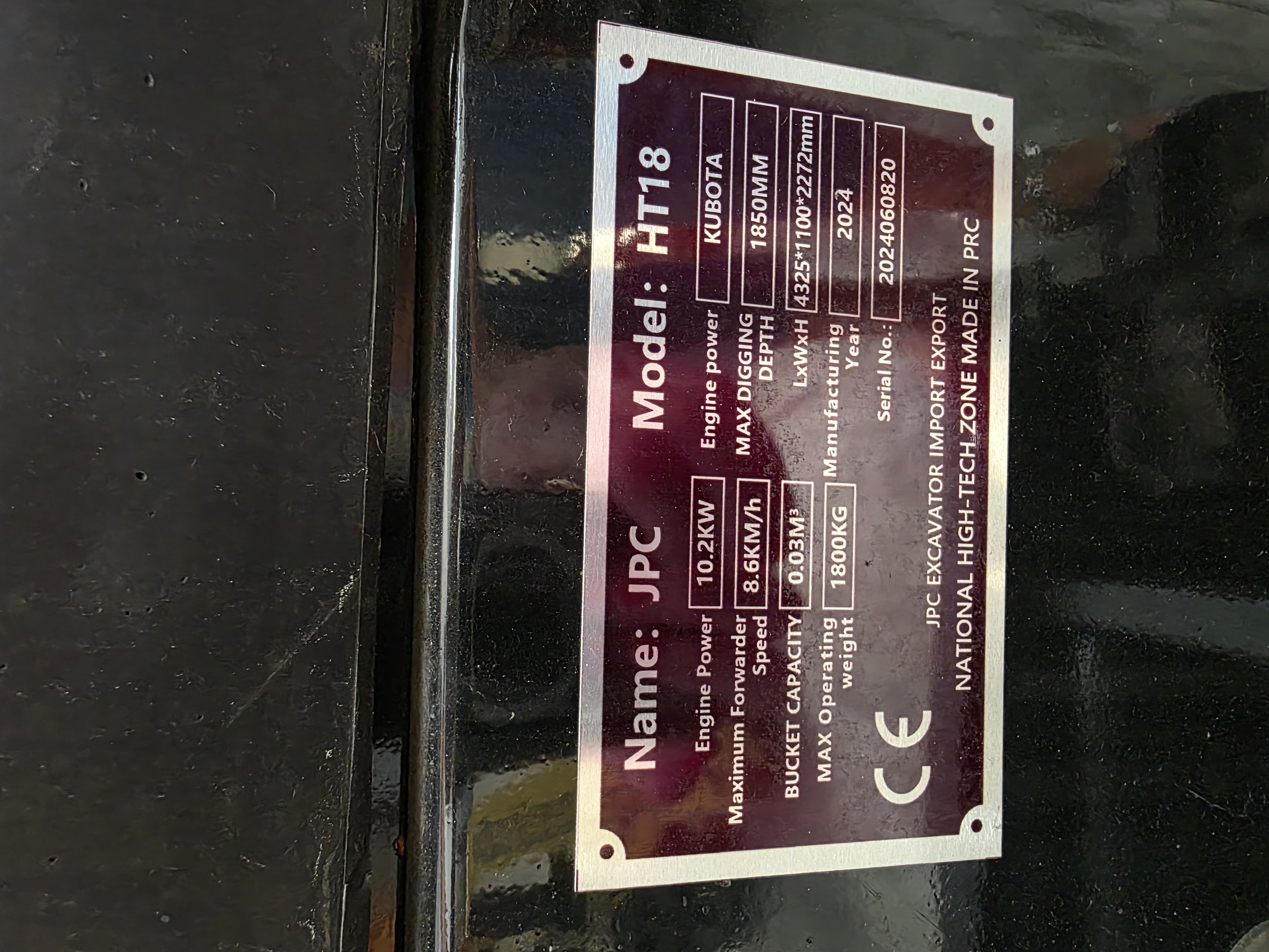 Miniescavatore HT 18 JPC KUBOTA carro allargabile  in vendita - foto 3