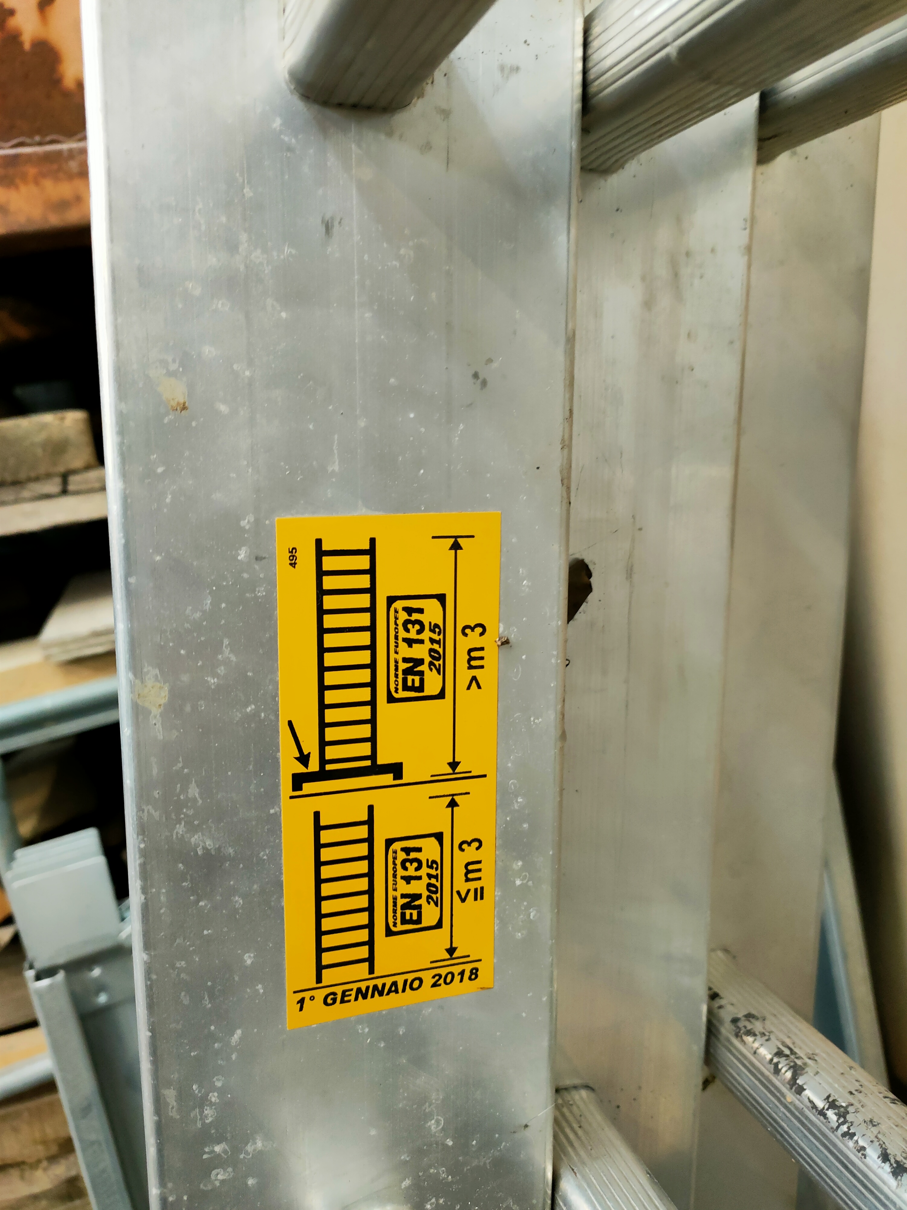 Scala professionale a 3 elementi in vendita - foto 4