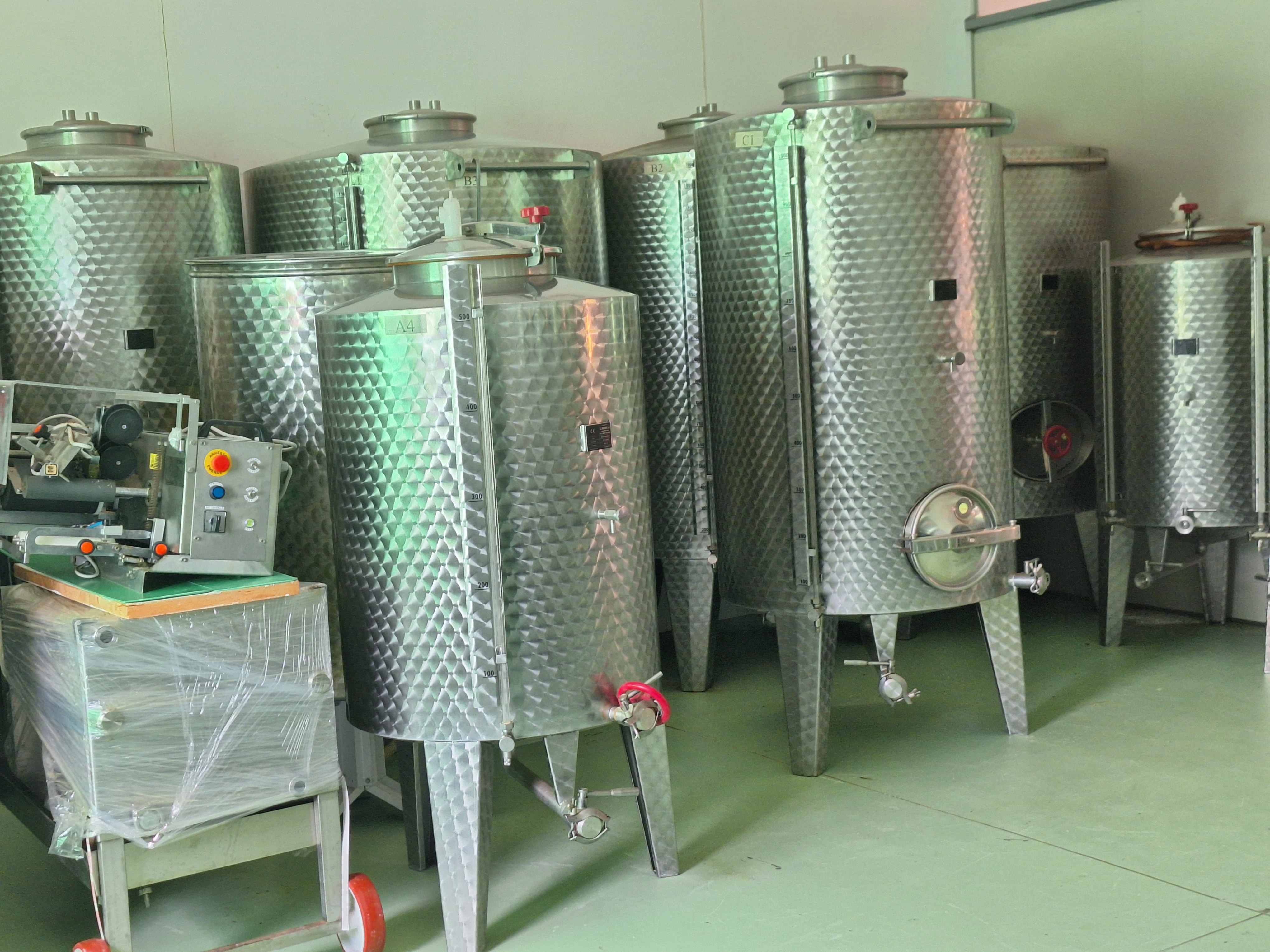  4 SERBATOI STOCCAGGIO CON AZOTO  OLIO  2030 LT in vendita - foto 2