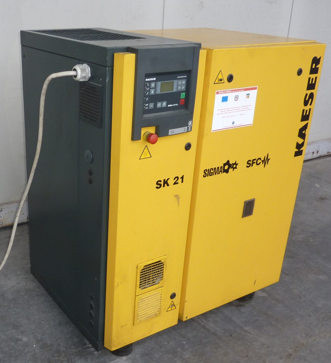 Compressore Kaeser SK 21 sfc in vendita - foto 3