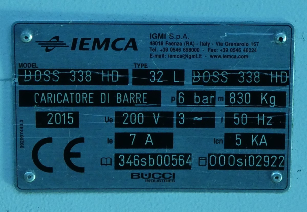 Tornio a fantina mobile Tsugami completo di caricatore in vendita - foto 3