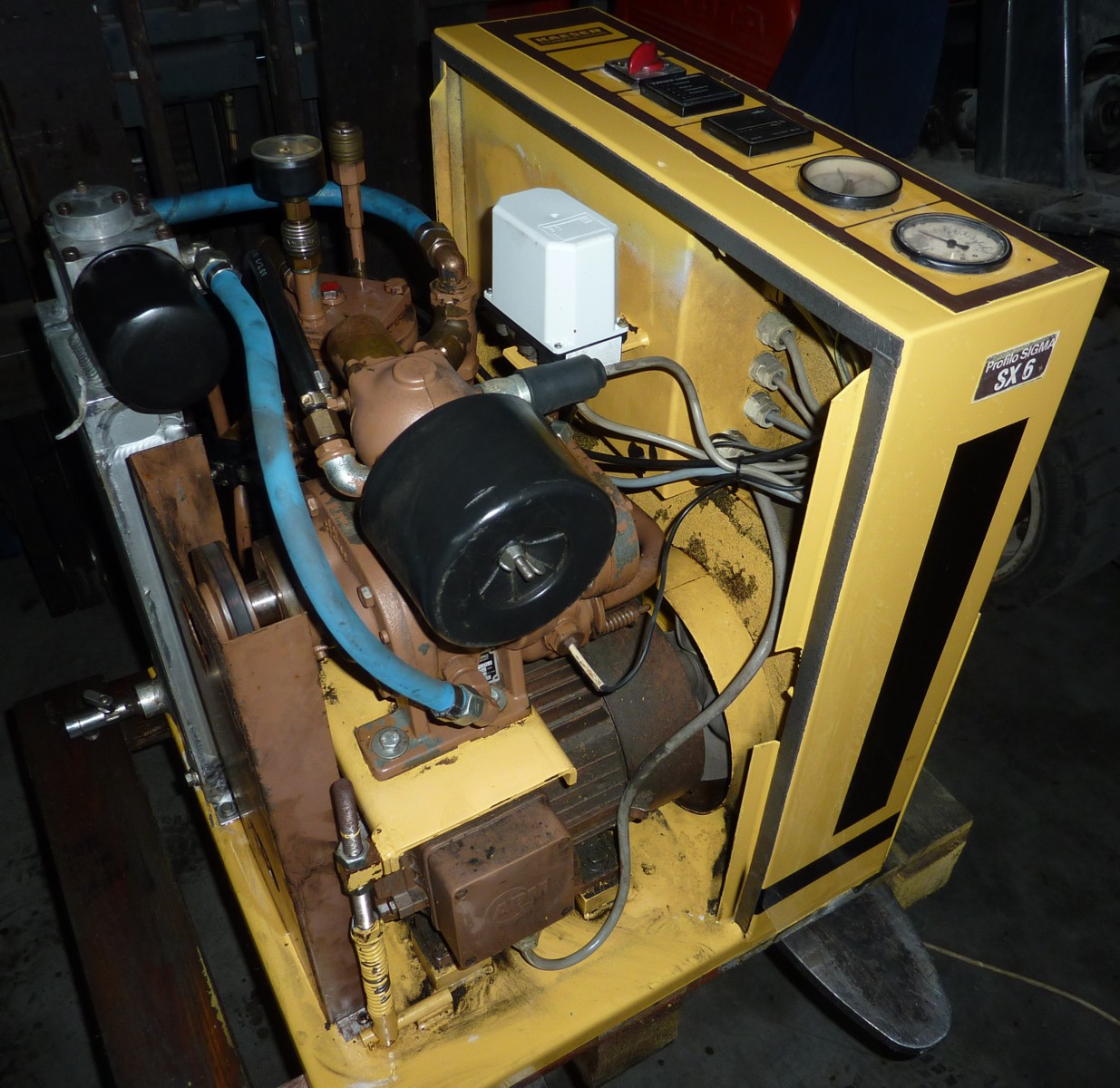 Compressore kaeser sx 6  4 kw 7,5 bar  in vendita - foto 6