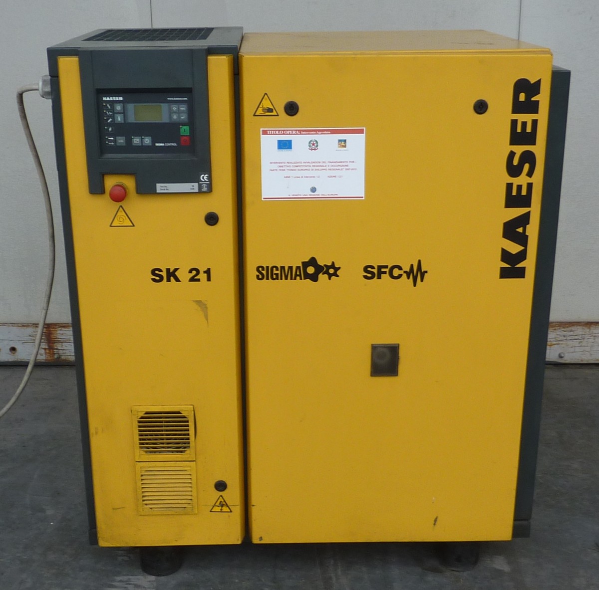 Compressore Kaeser SK 21 sfc in vendita - foto 1