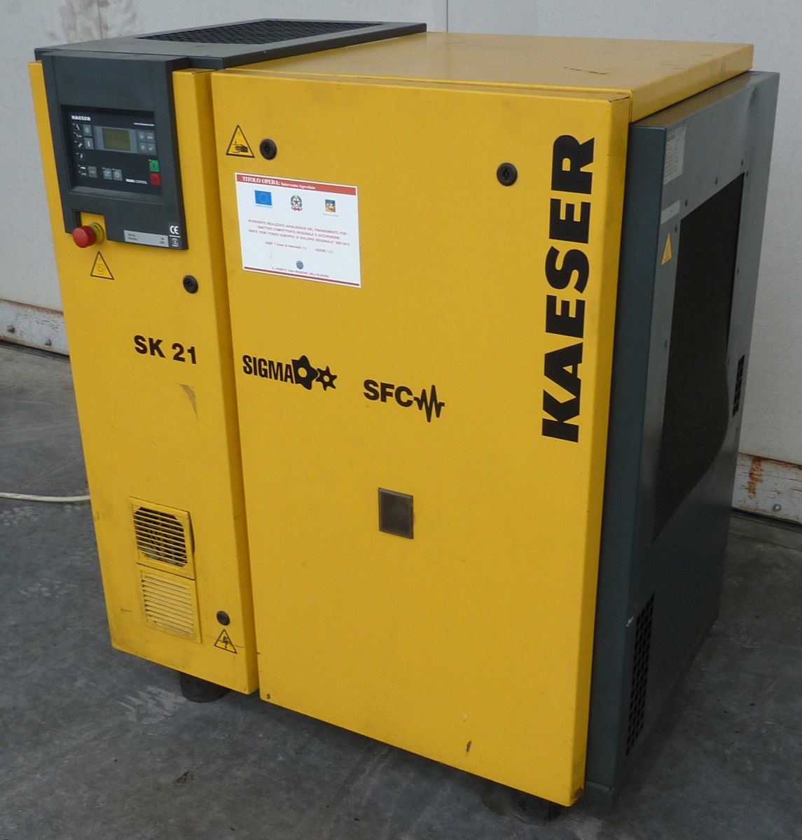 Compressore Kaeser SK 21 sfc in vendita - foto 2