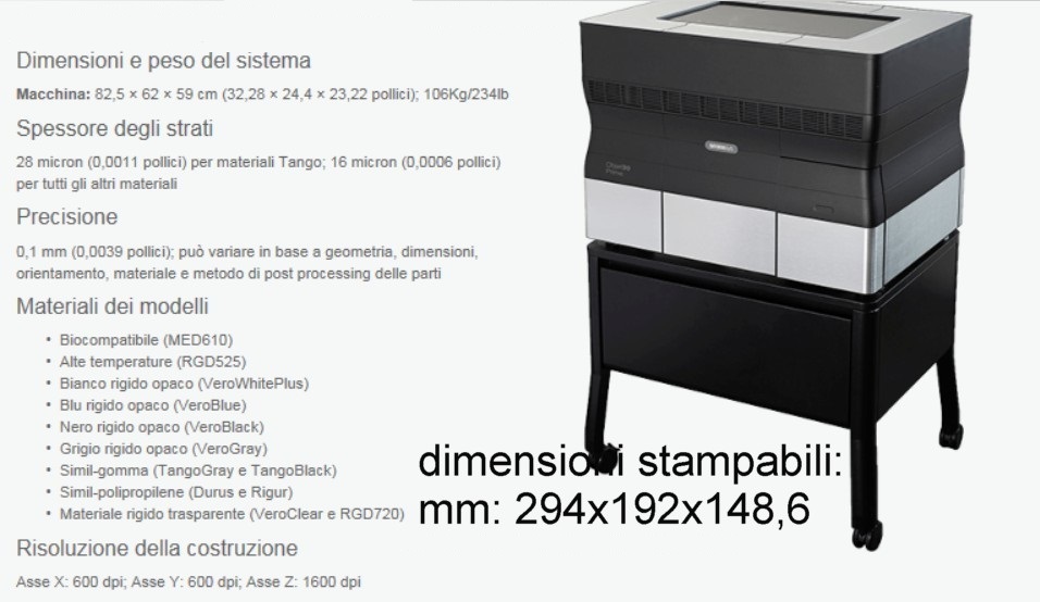 Stampante 3 D (MACCHINA PROFESSIONALE) in vendita - foto 4