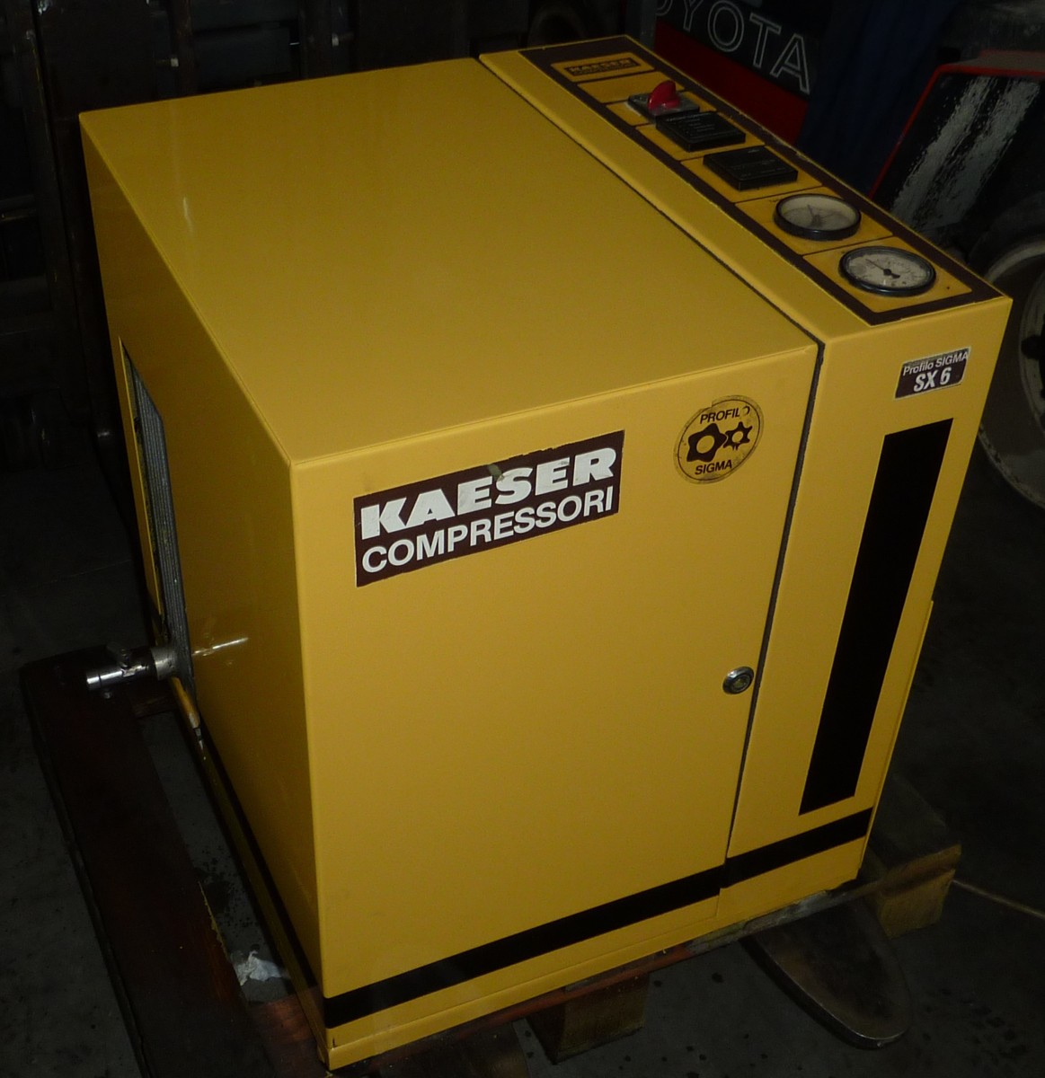 Compressore kaeser sx 6  4 kw 7,5 bar  in vendita - foto 2