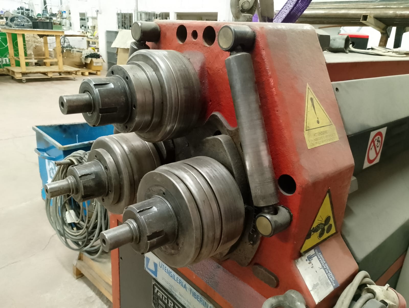 CURVATRICE CALANDRA TAURING MOD. ALFA 50 in vendita - foto 5