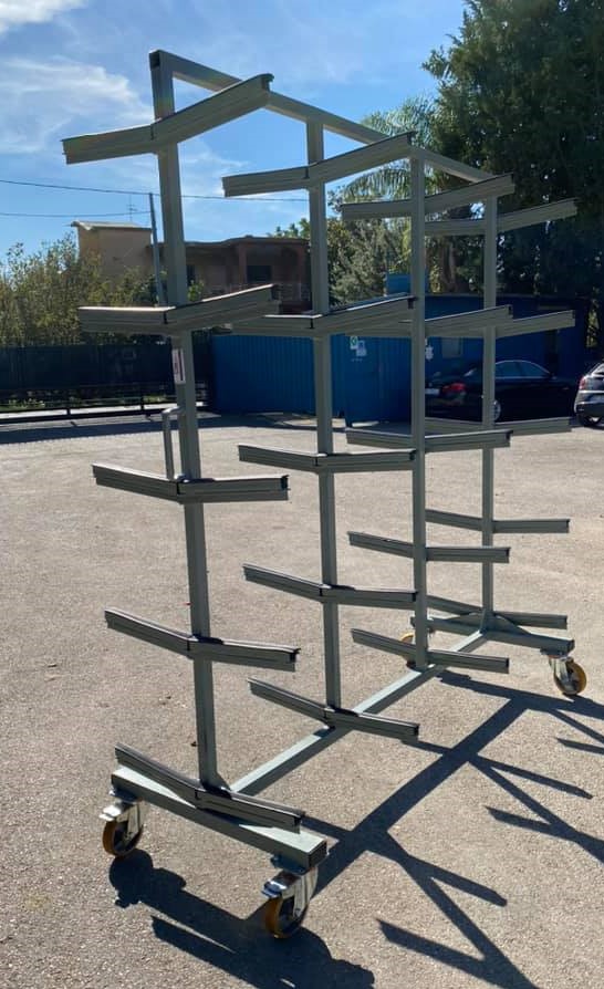 Carrello per infissi, finestre e serramenti in vendita - foto 1