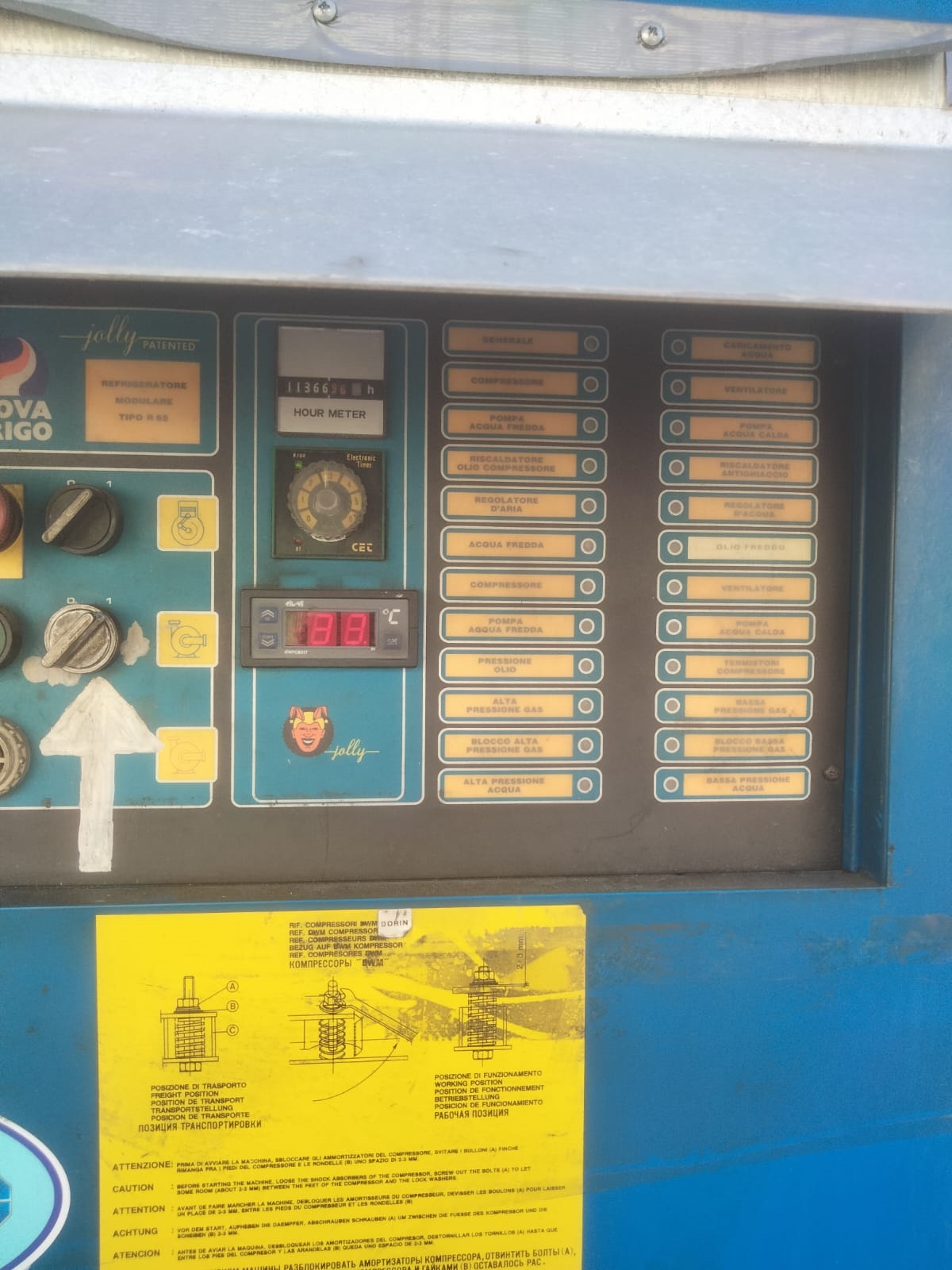 FRIGORIFERO INDUSTRIALE NOVA FRIGO in vendita - foto 2