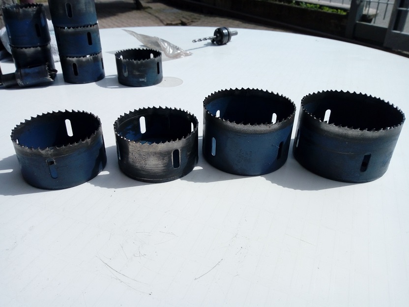 Set frese / seghe a tazza HSS KRINO BLU-MOL, n. 22 PZ. in vendita - foto 2
