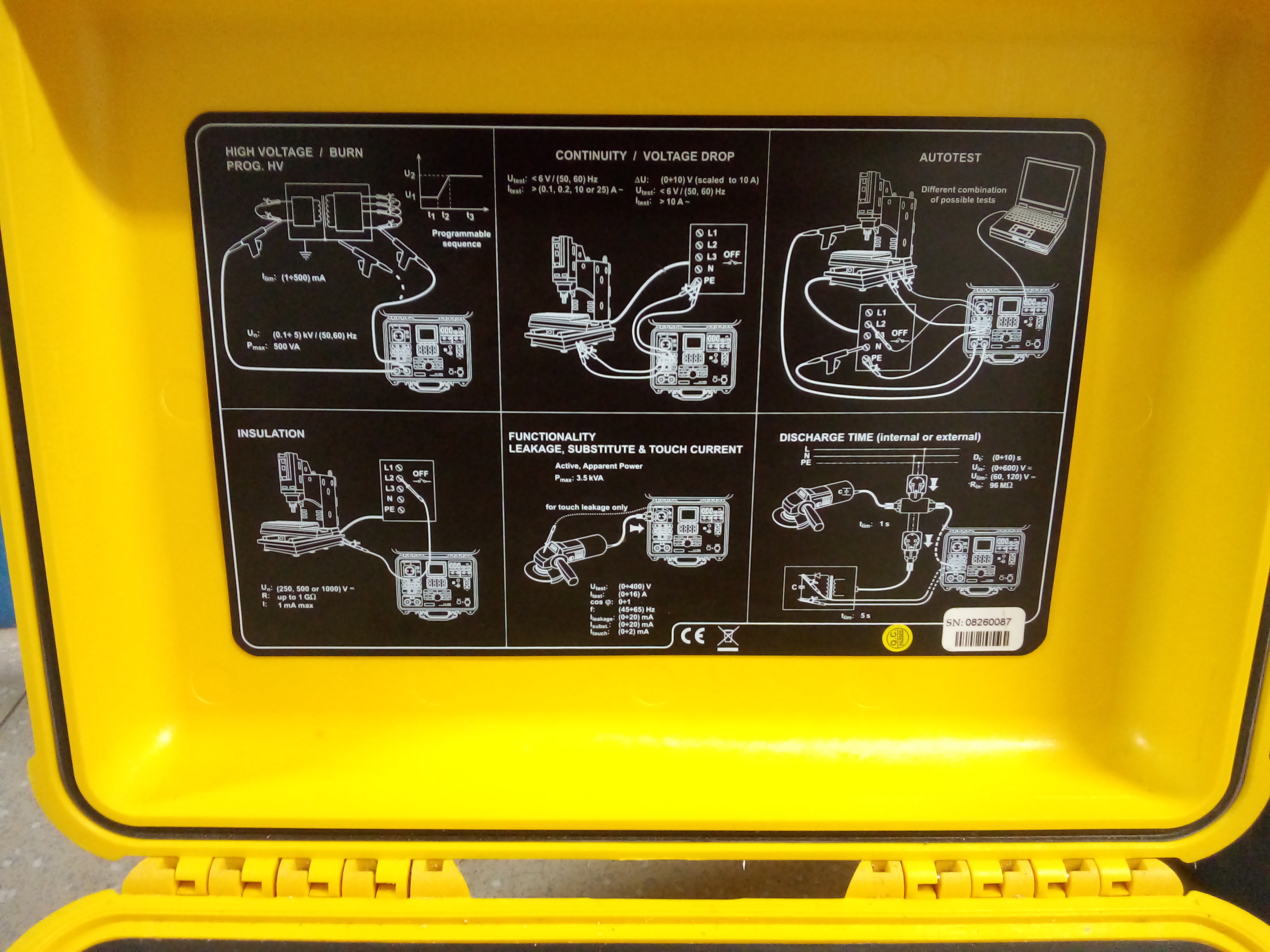 Tester professionale Chauvun Arnoux C.A 6160 in vendita - foto 2