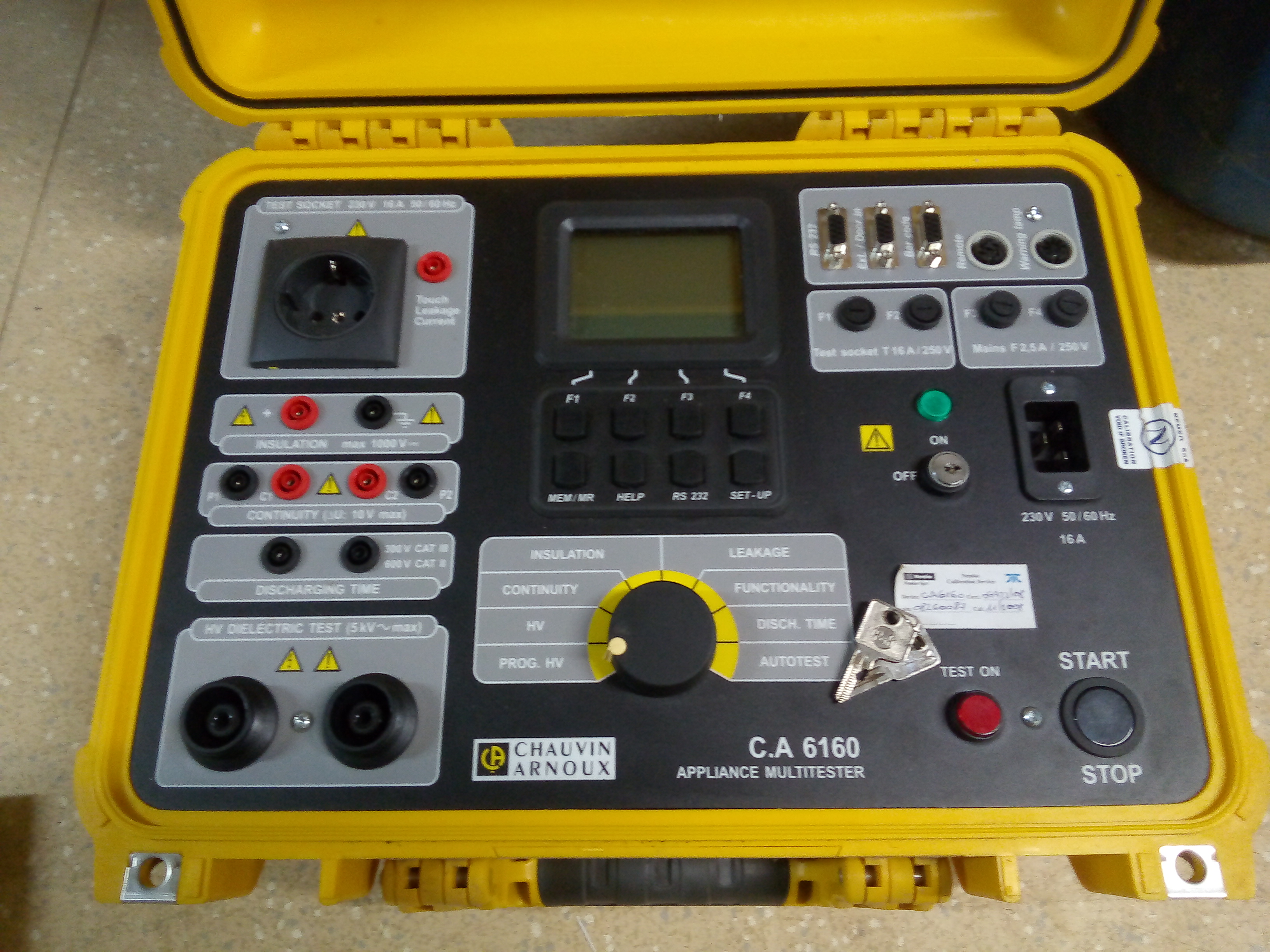 Tester professionale Chauvun Arnoux C.A 6160 in vendita - foto 3