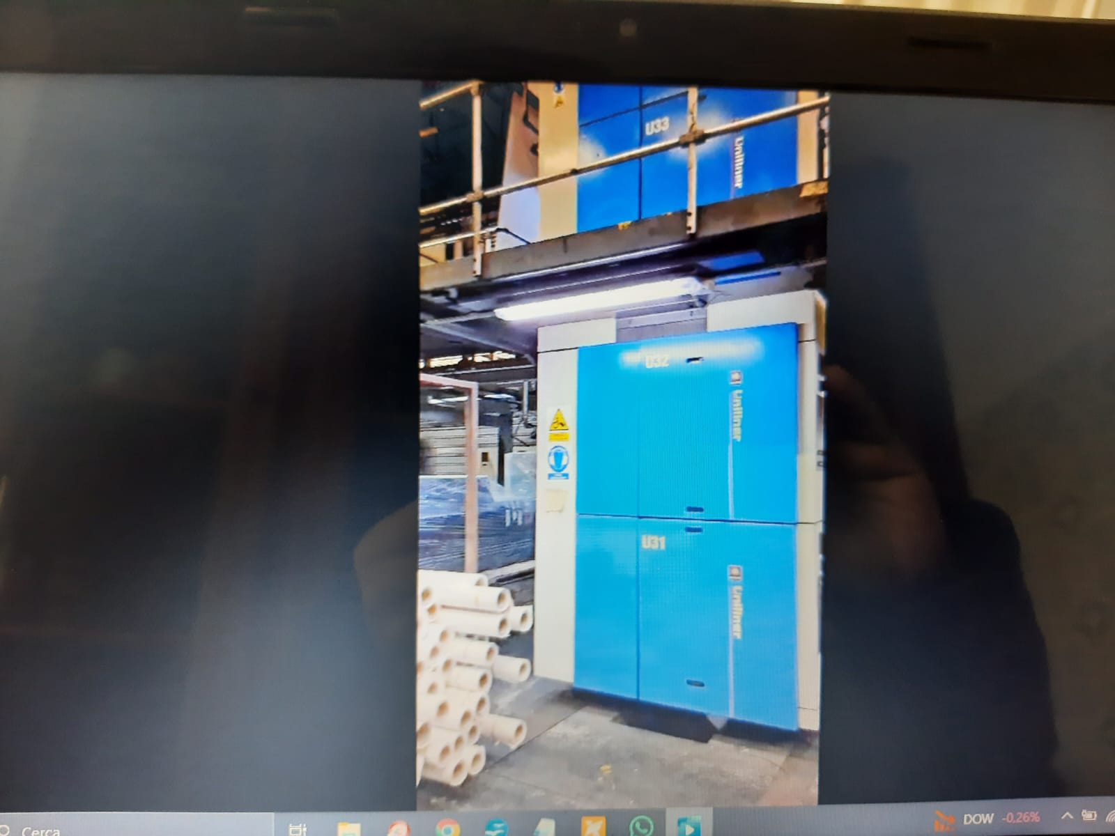 GOSS UNILINER web offset printing machine in vendita - foto 4