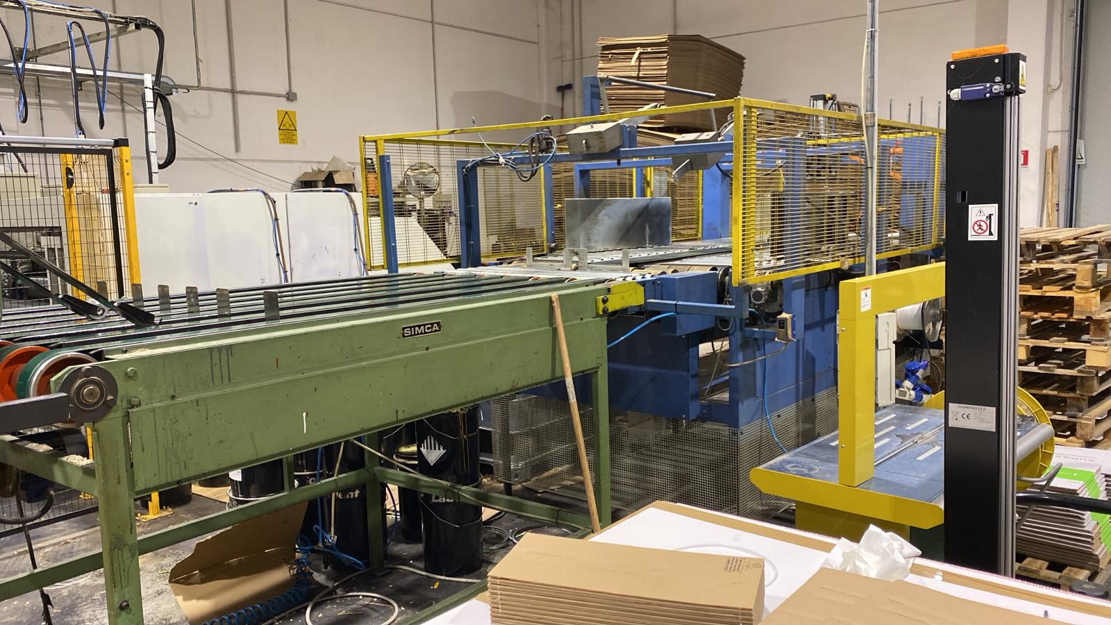 BENDAZZOLI casemaker boxes production line in vendita - foto 7