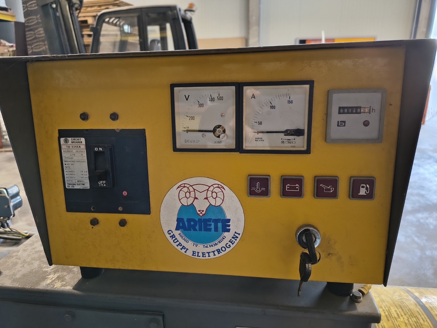 Gruppo elettrogeno 100 KVA FIAT IVECO 6 cilindri diesel in vendita - foto 5