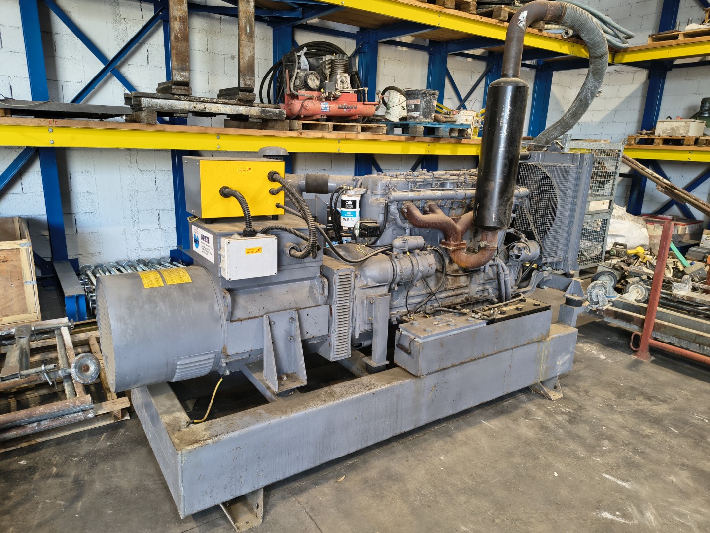 Gruppo elettrogeno 100 KVA FIAT IVECO 6 cilindri diesel in vendita - foto 6