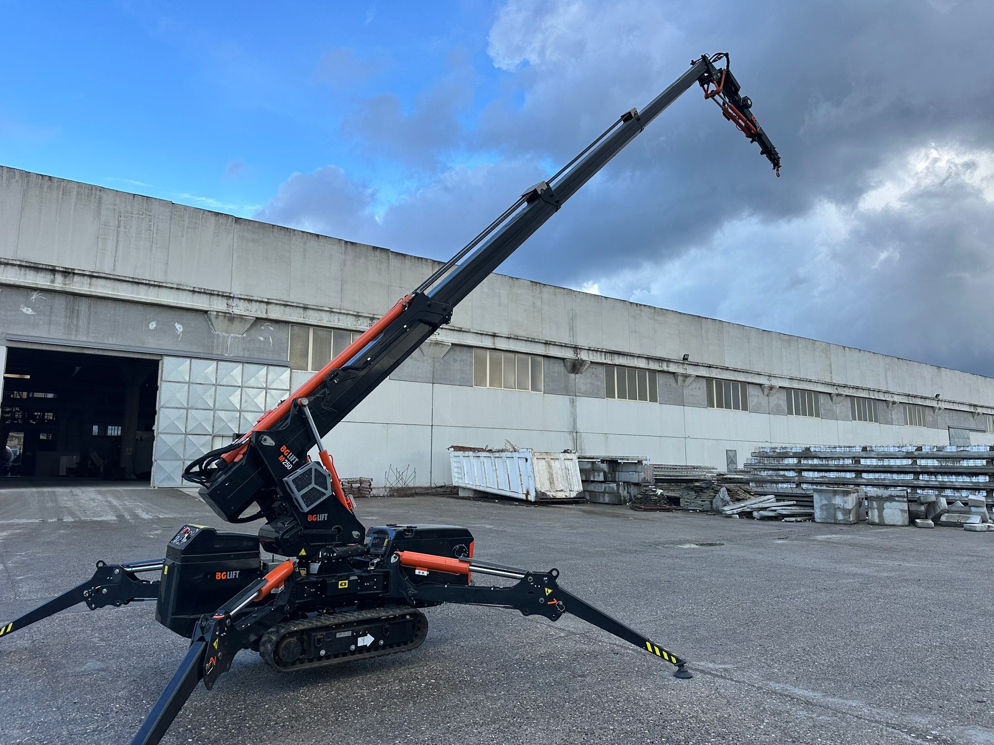 Gru cingolata BG Lift M250 in vendita - foto 8