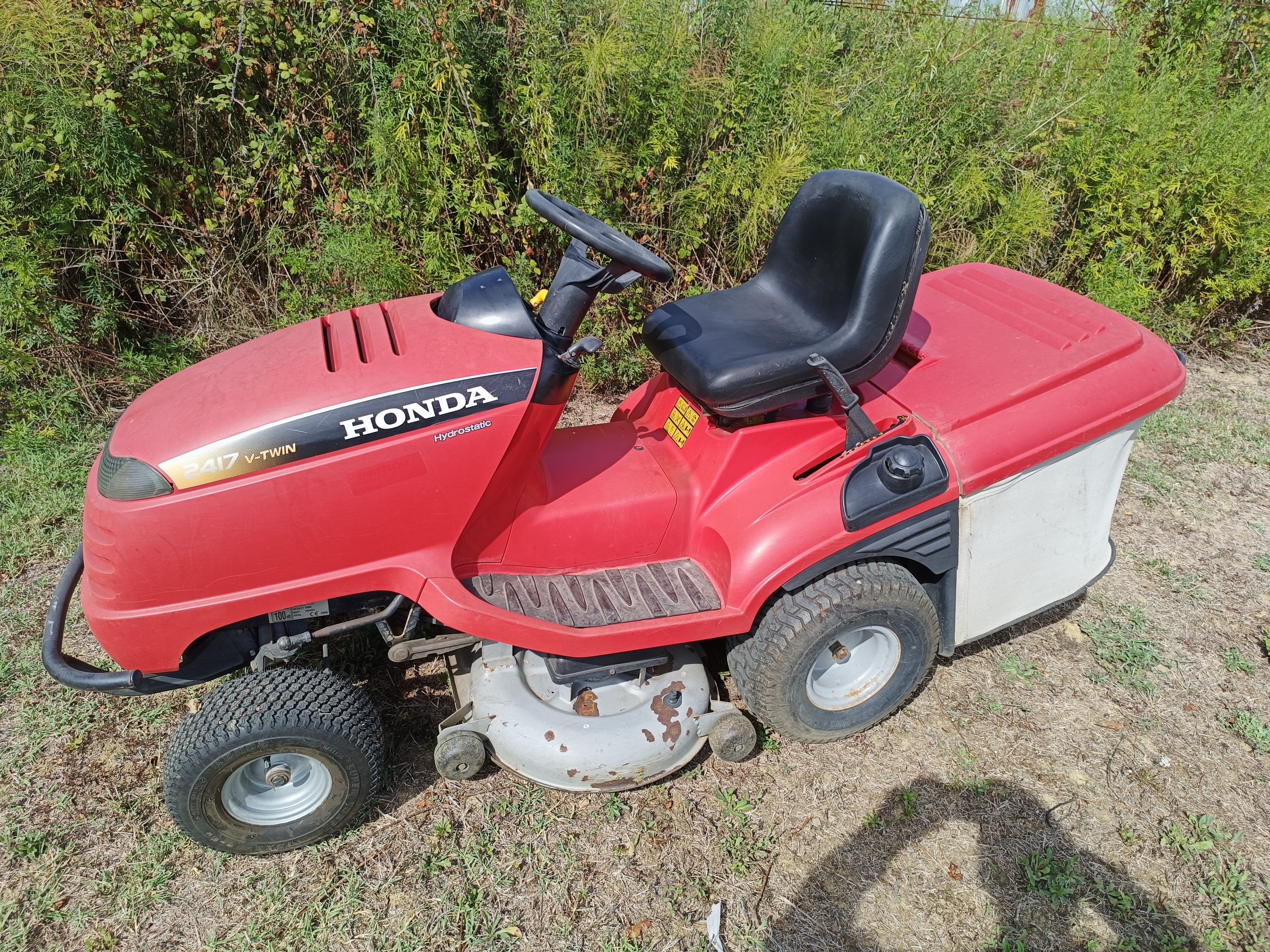 trattorino tagliaerba honda 2417 hydro in vendita - foto 4