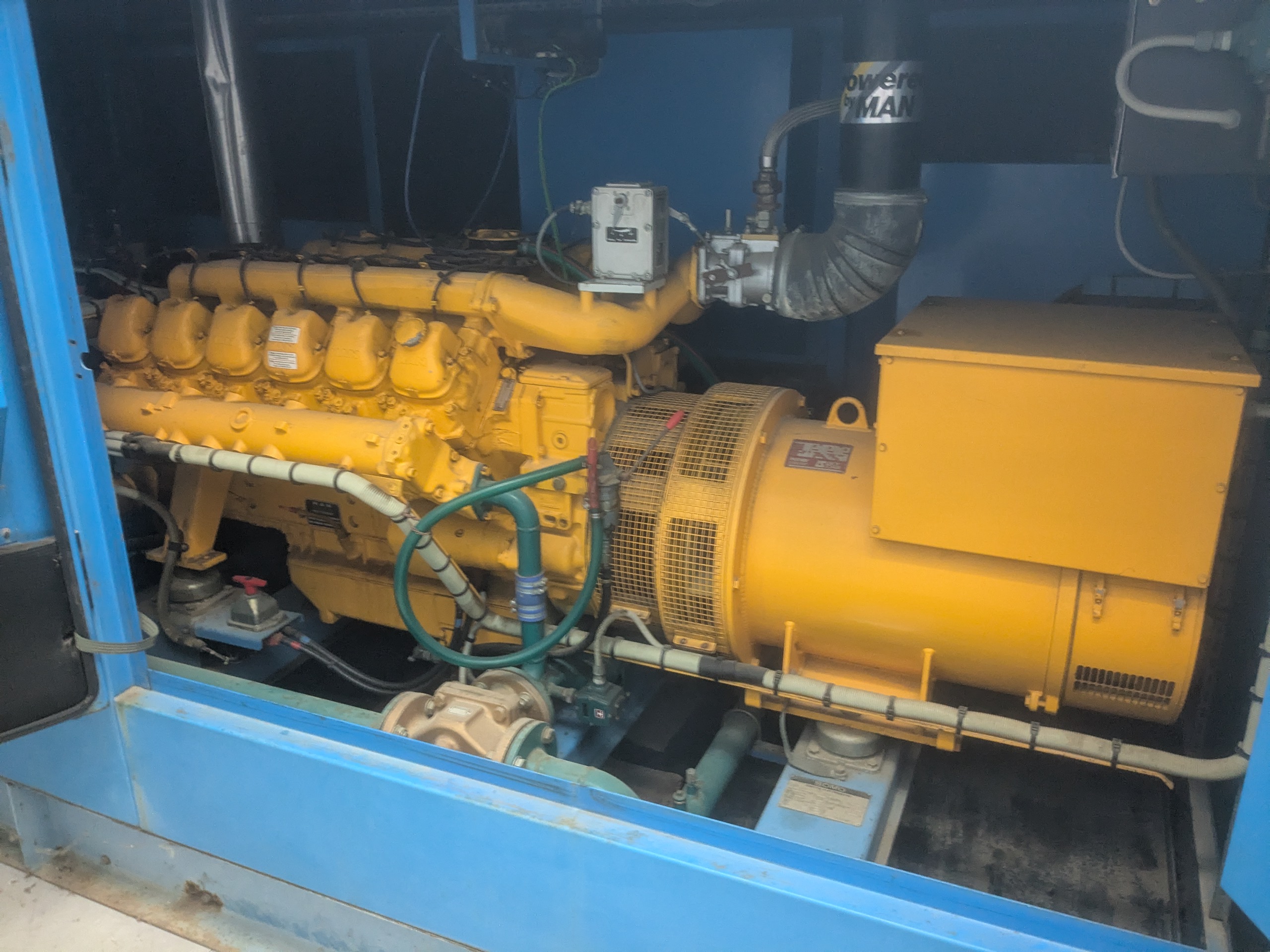 gruppo elettrogeno a gas 170 kw in vendita - foto 1