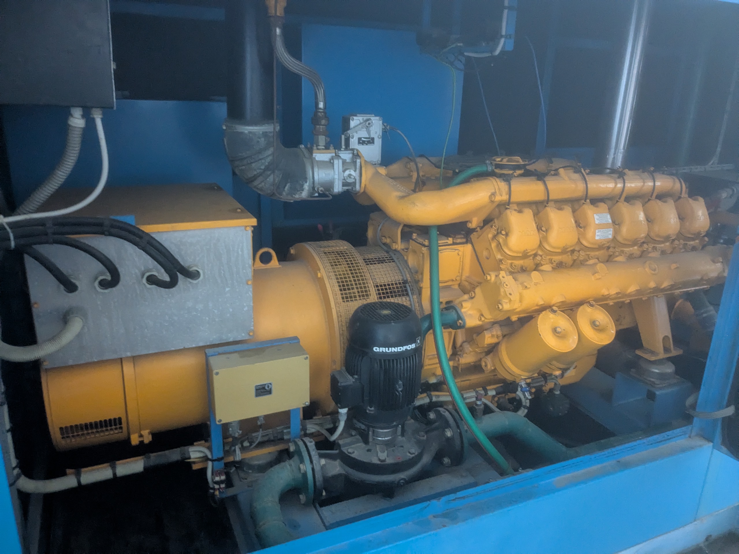 gruppo elettrogeno a gas 170 kw in vendita - foto 5
