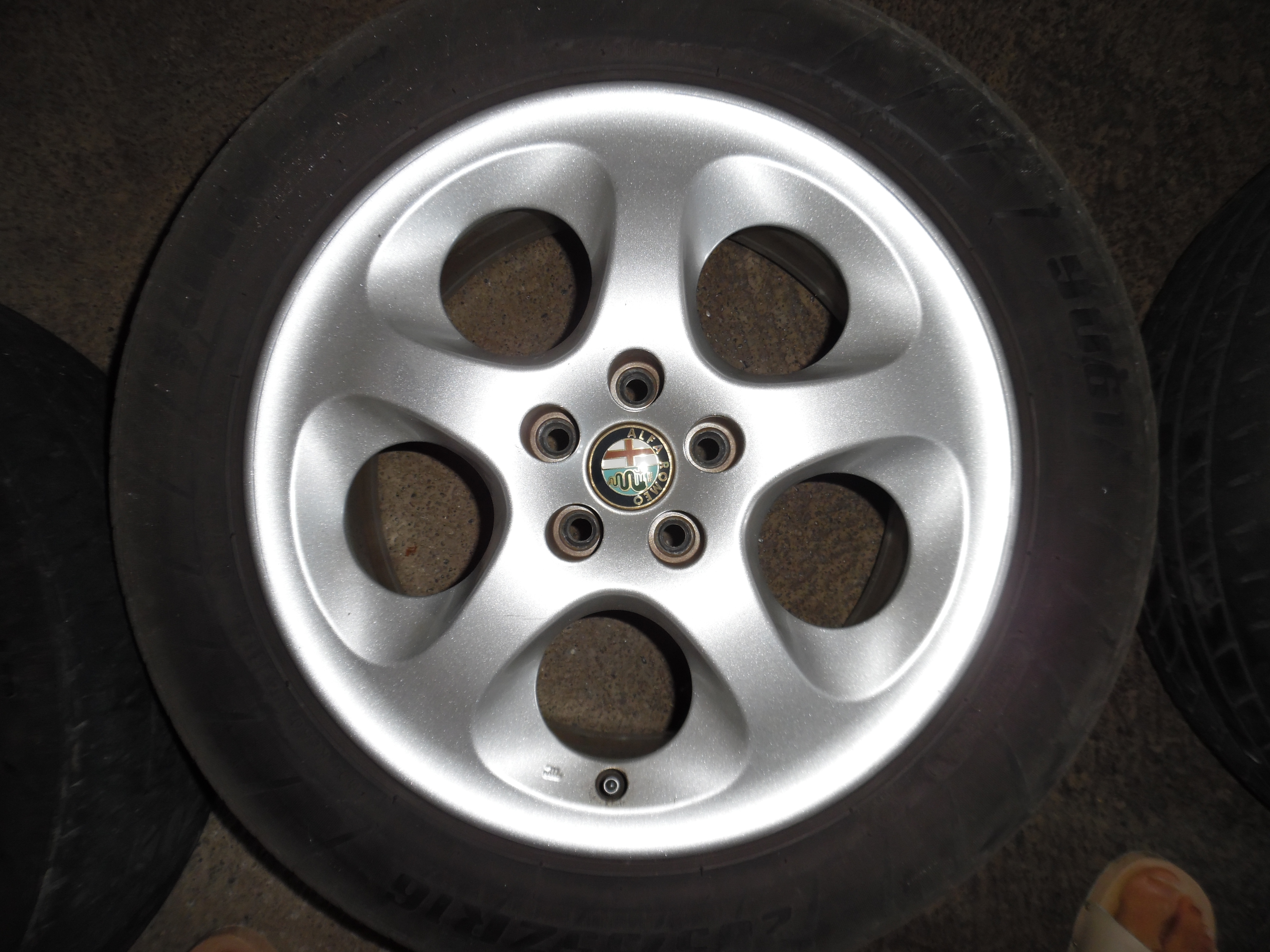 4 cerchi lega Alfa Romeo 147 in vendita - foto 4