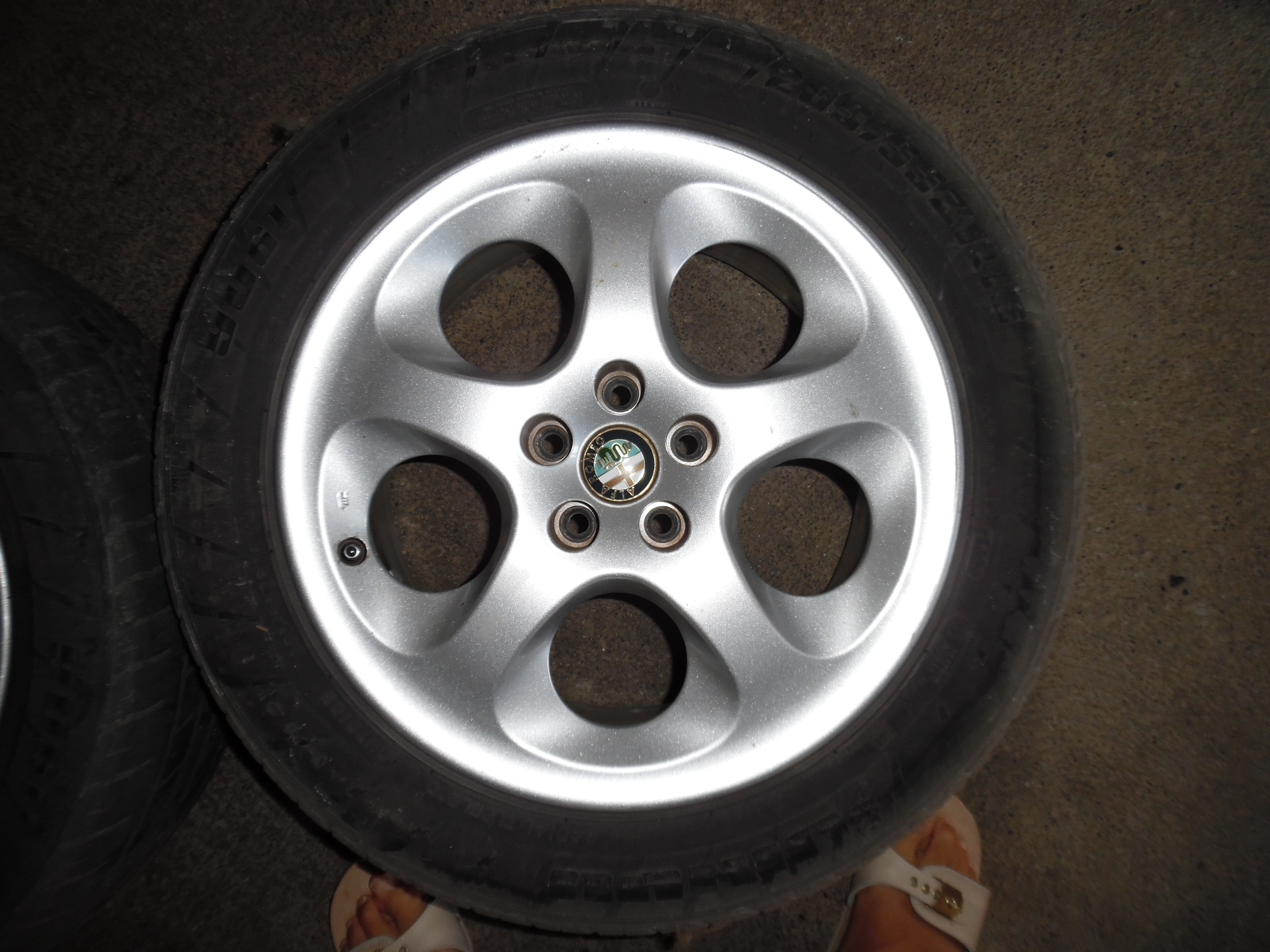 4 cerchi lega Alfa Romeo 147 in vendita - foto 5