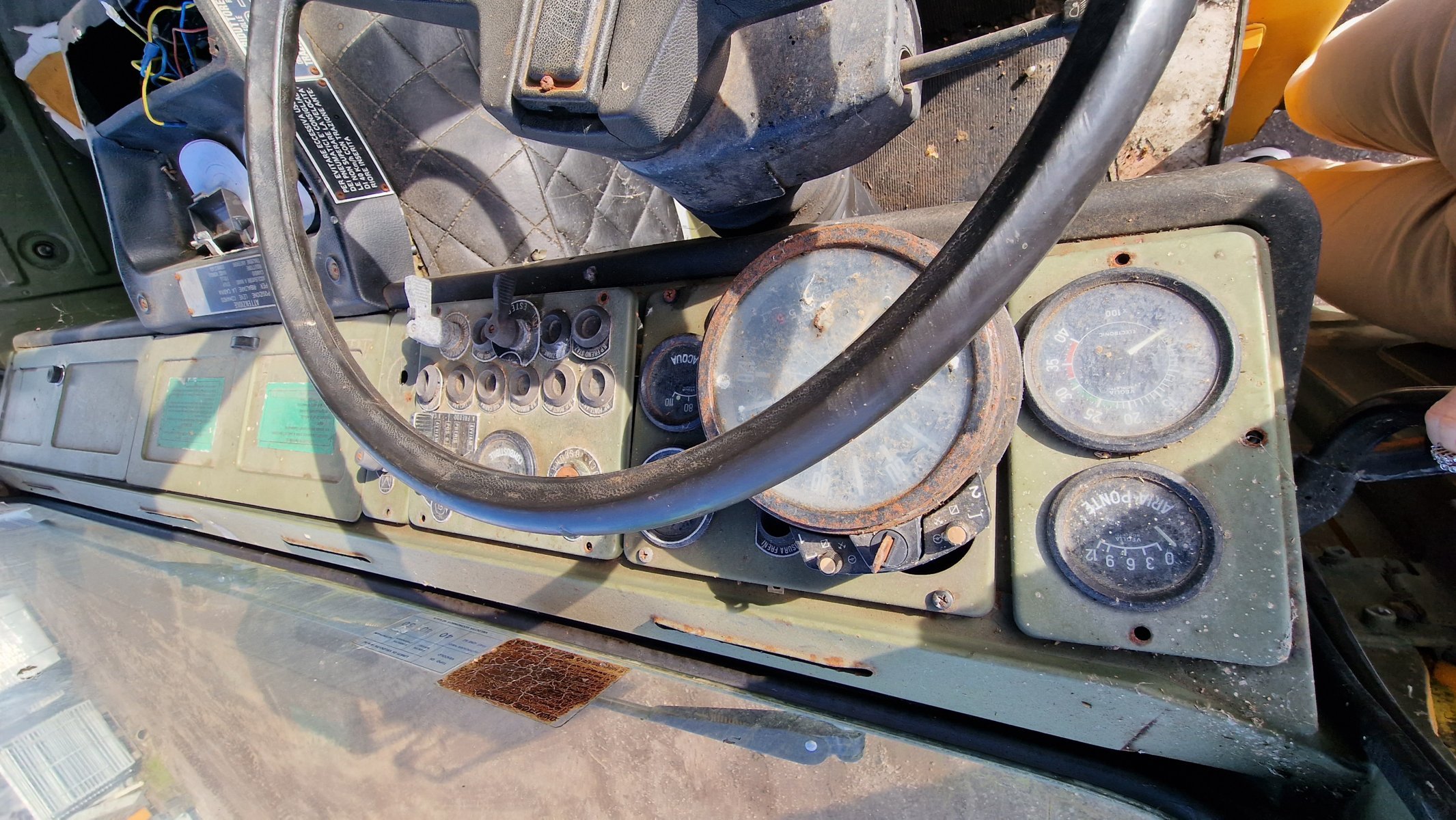 FIAT ACM 90 COMPELTO DI ATTACCO LAMA NEVE in vendita - foto 11