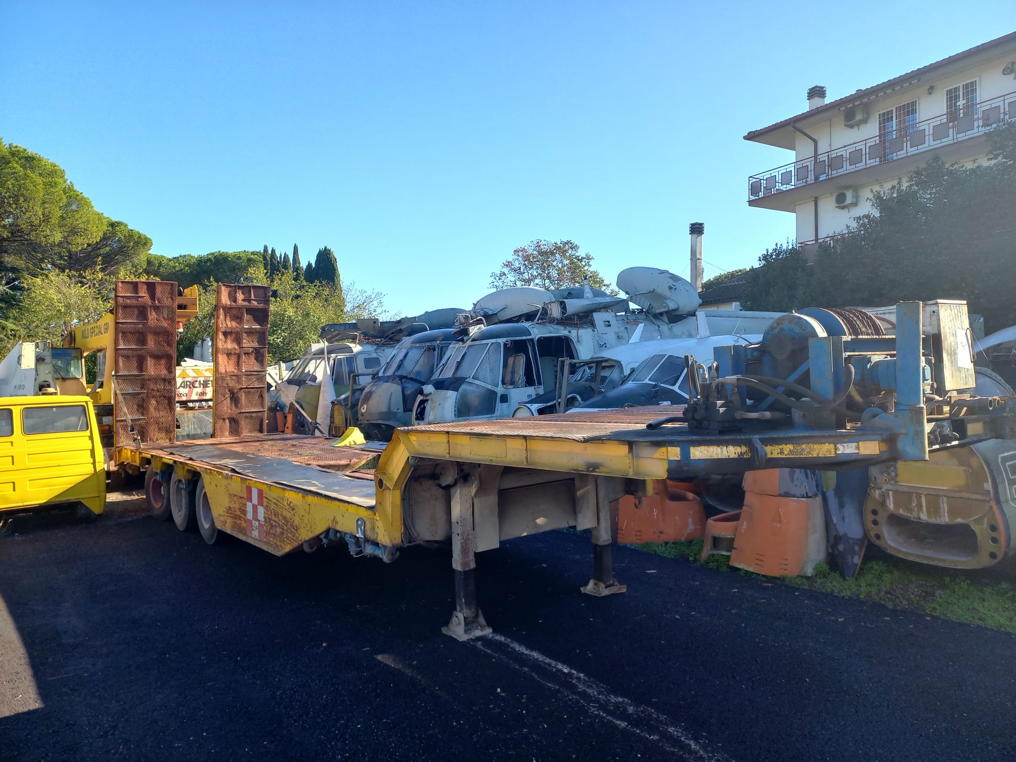 SEMIRIMORCHIO COMETTO GSL CARRELLONE CON VERRICELLO  in vendita - foto 1