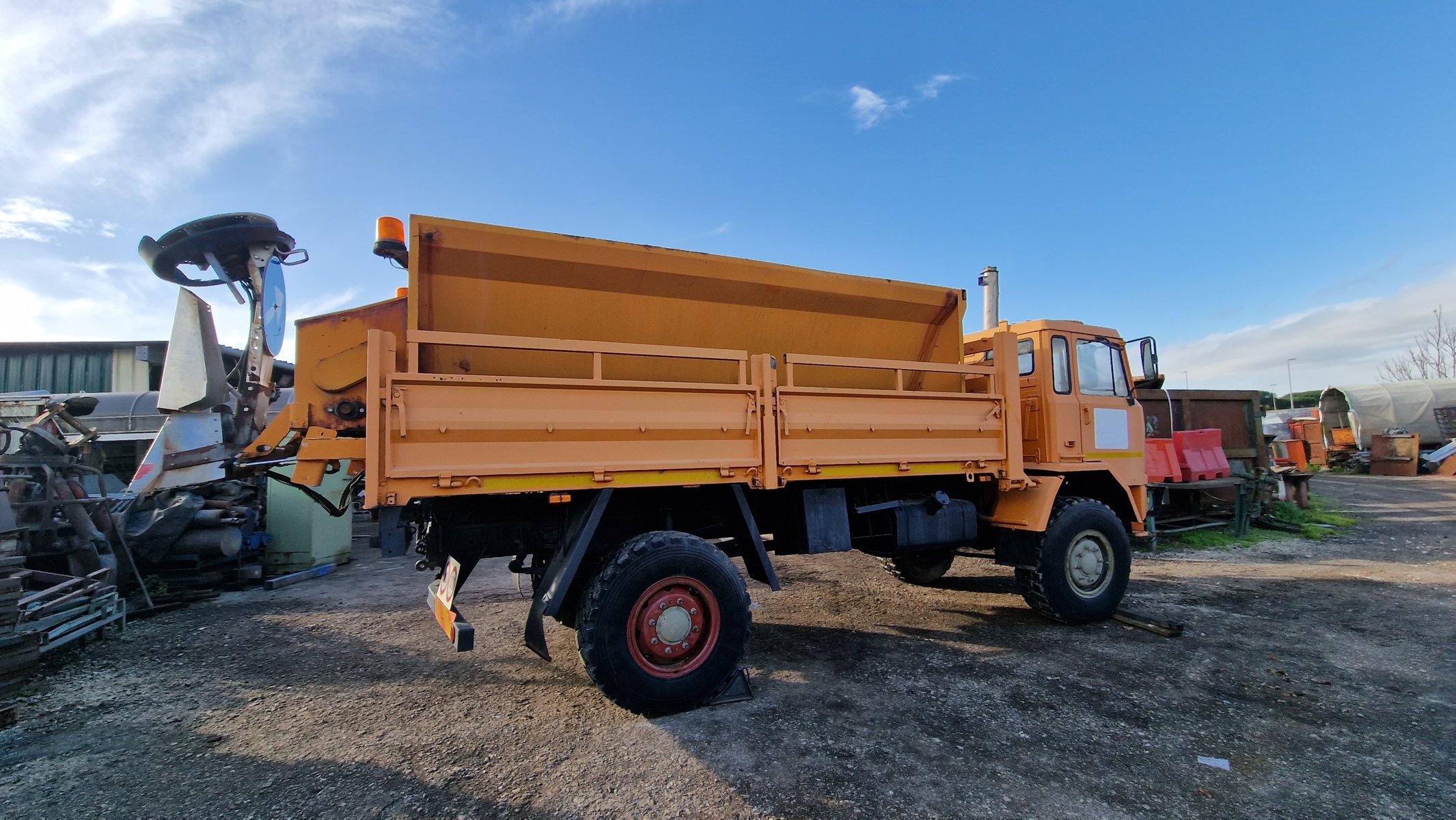 FIAT ACM 90 COMPLETO DI SPARGISALE E ATTACCO LAMA NEVE in vendita - foto 4