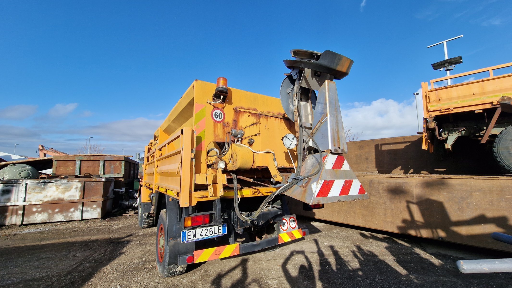 FIAT ACM 90 COMPLETO DI SPARGISALE E ATTACCO LAMA NEVE in vendita - foto 6