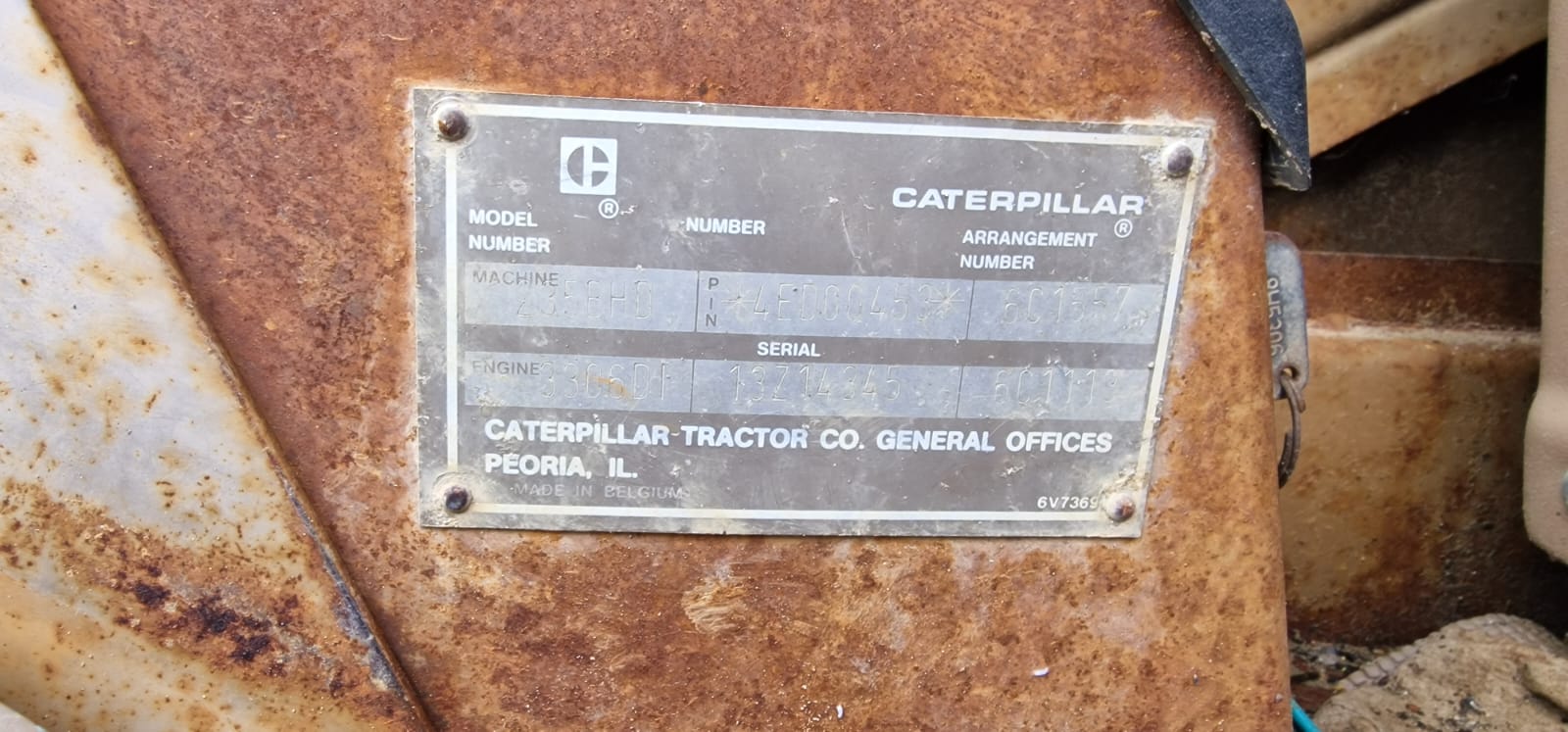 ESCAVATORE CINGOLATO CATERPILLAR mod: 235B in vendita - foto 7