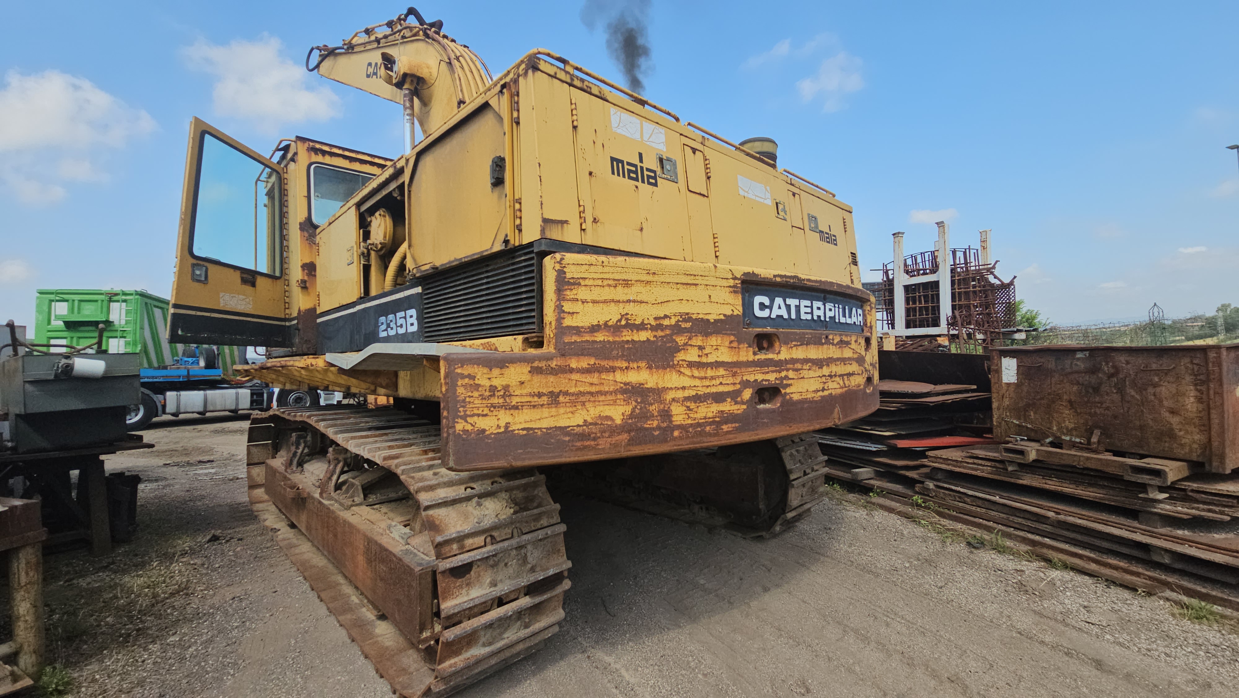 ESCAVATORE CINGOLATO CATERPILLAR mod: 235B in vendita - foto 6