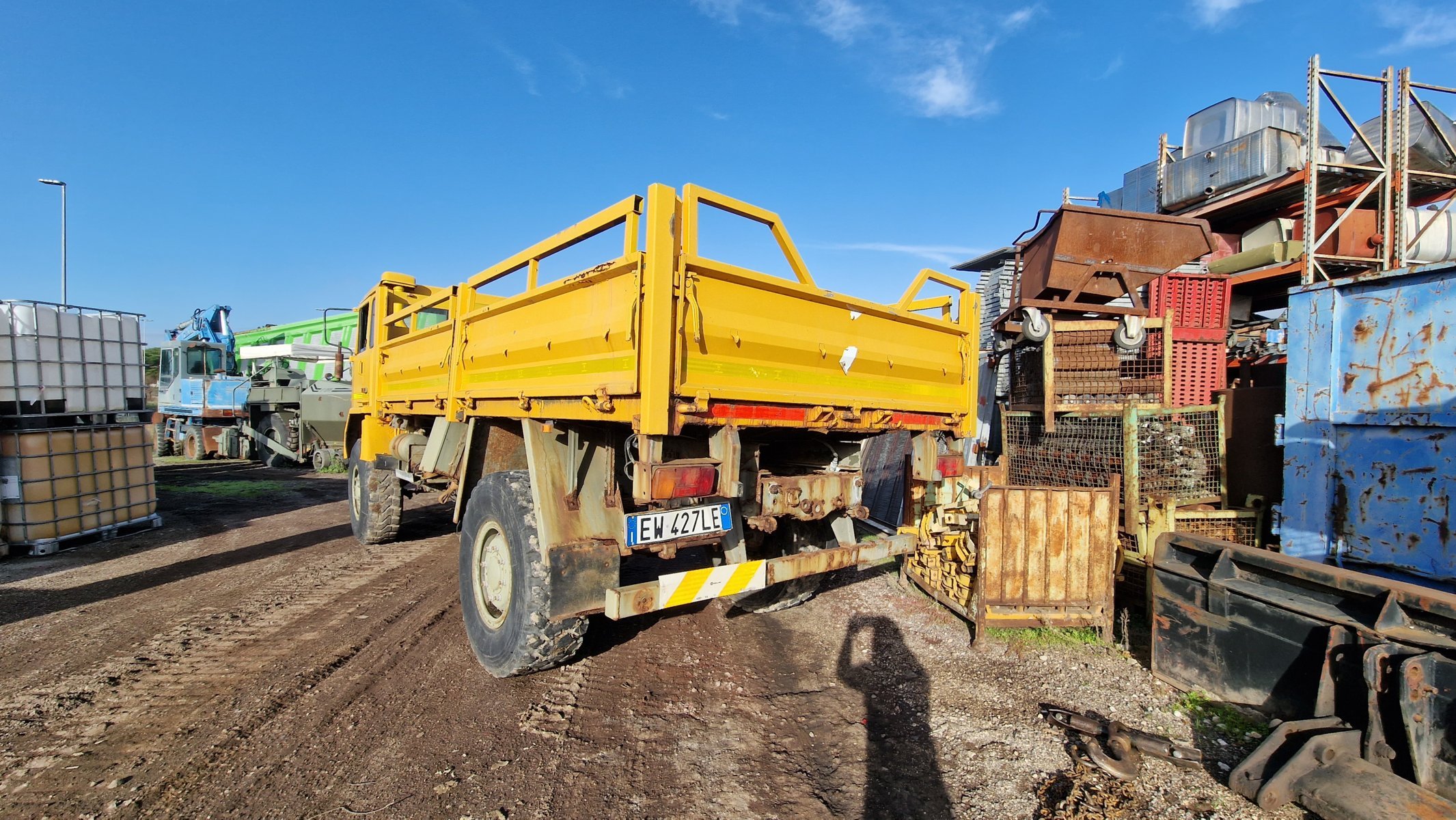 FIAT ACM 90 COMPELTO DI ATTACCO LAMA NEVE in vendita - foto 5