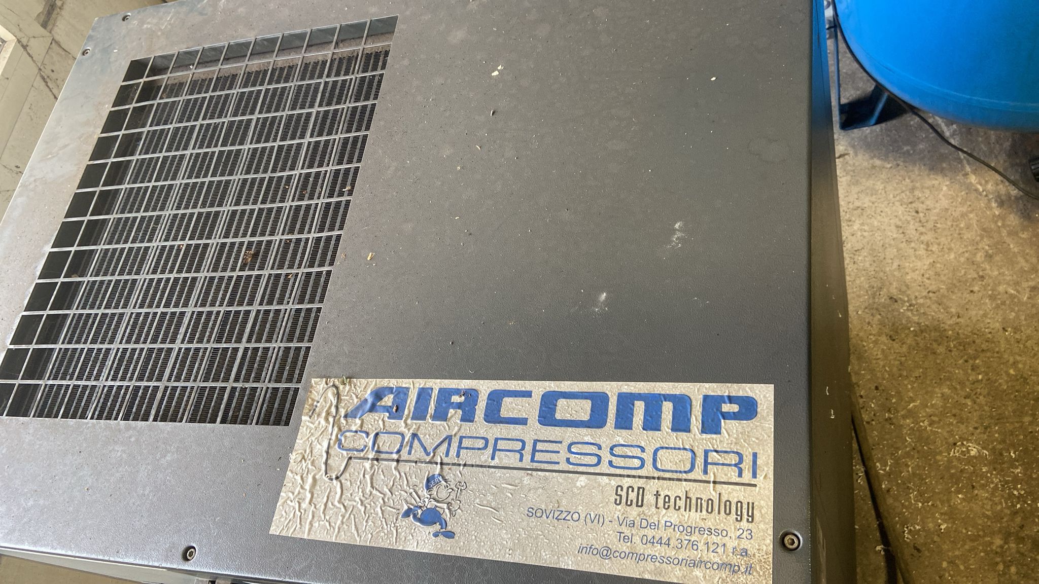 COMPRESSORE AIRCOMP DA REVISIONARE in vendita - foto 3