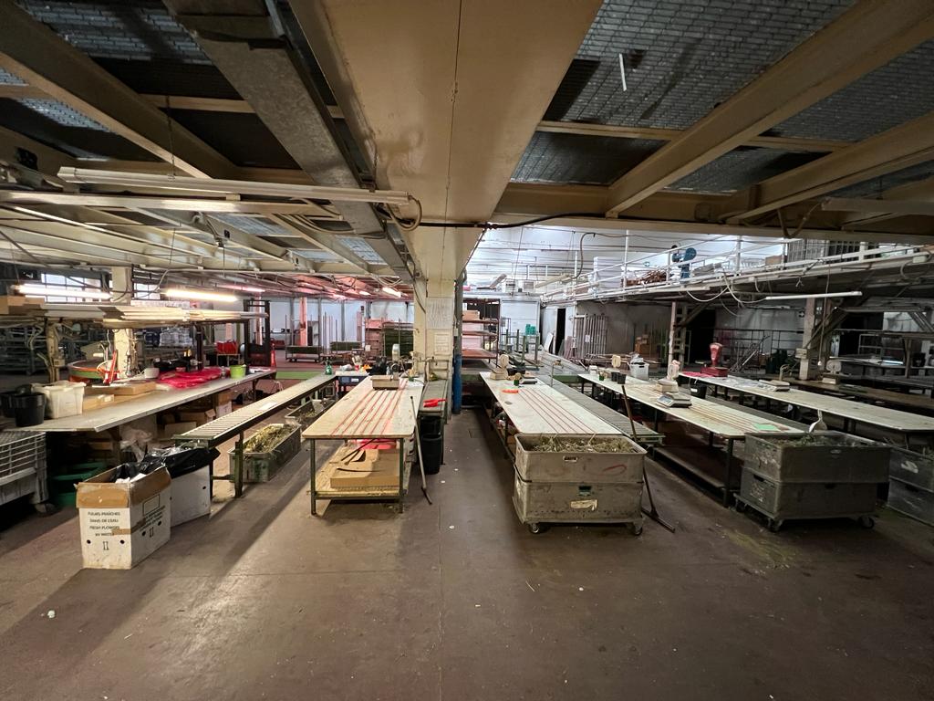 Nastro trasportatore industriale (30m) e 5 rulliere in vendita - foto 4